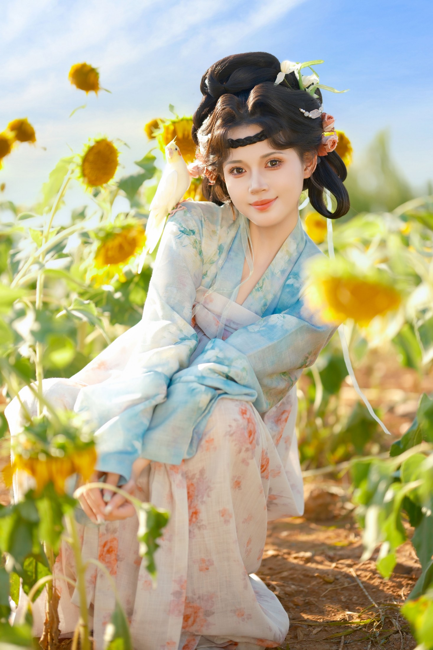 图片[1] - 松饼啾啾 - 《向日葵少女》[56P] - 机器猫次元 - 机器猫次元