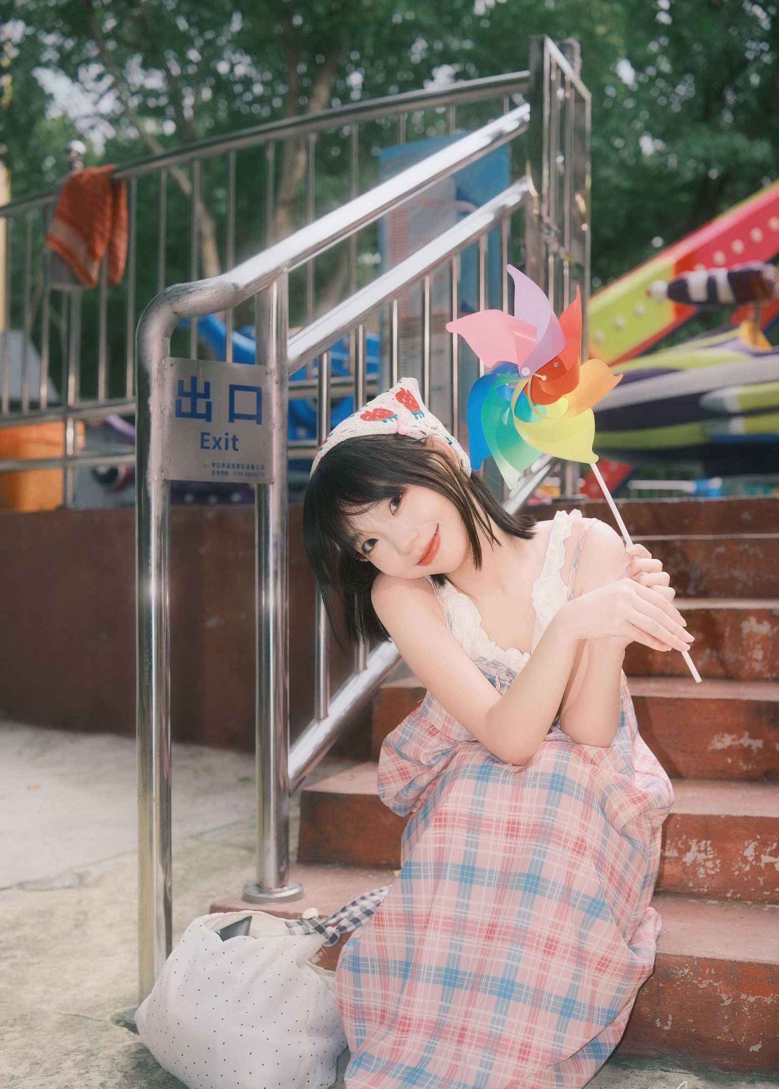 图片[2] - - 《日系可爱少女游乐场一日游》[20P] - 机器猫次元 - 机器猫次元