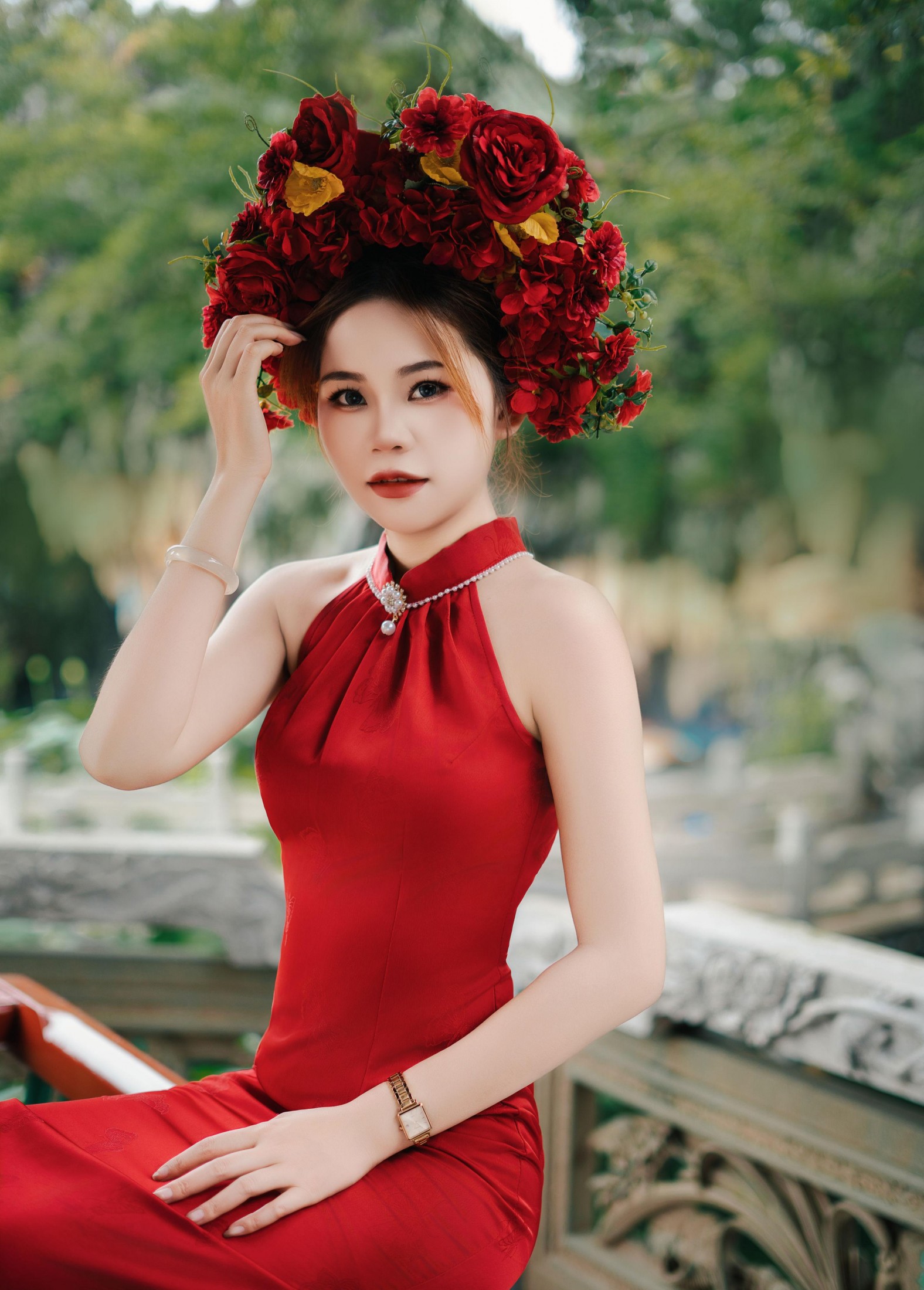 图片[2] - 草莓熊 - 《簪花少女》[11P] - 机器猫次元 - 机器猫次元