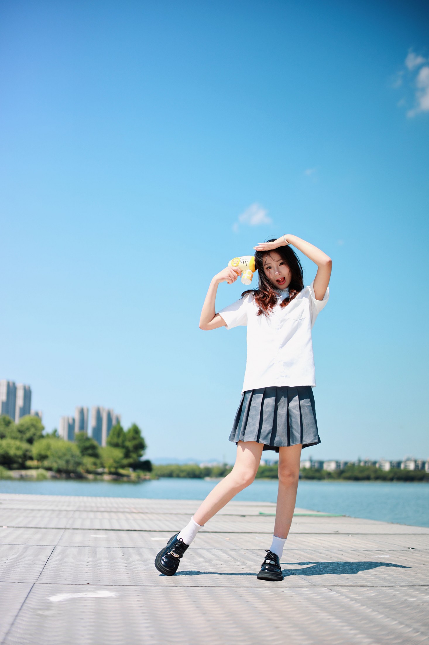 图片[5] - 小u - 《湖边日系jk》[33P] - 机器猫次元 - 机器猫次元
