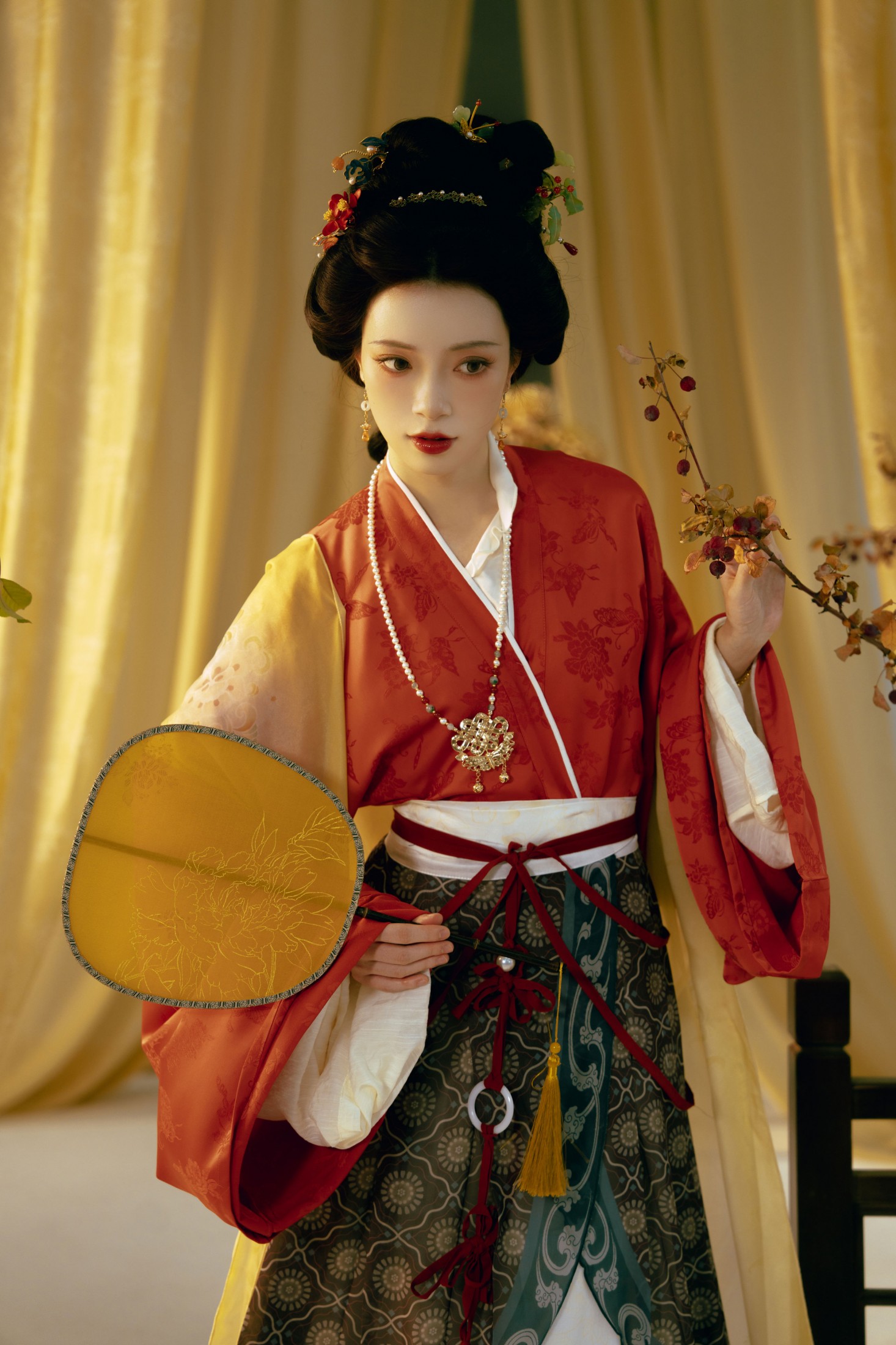 图片[1] - 桃迟 - 《仕女图|一穗灯花似梦中》[13P] - 机器猫次元 - 机器猫次元