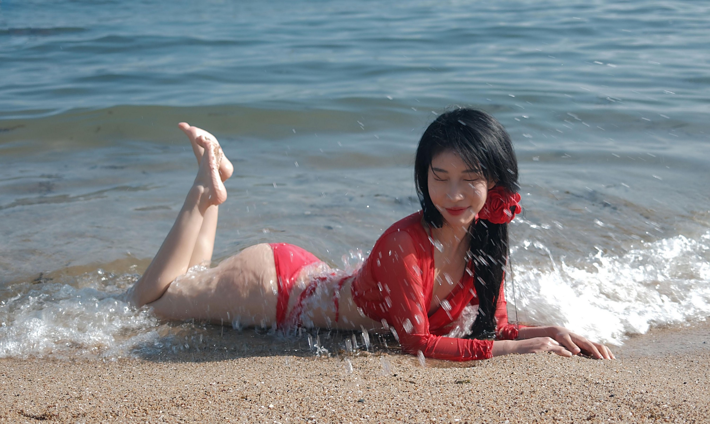 图片[2] - 野生模特园子 - 《夏天就要玩水啊》[9P] - 机器猫次元 - 机器猫次元