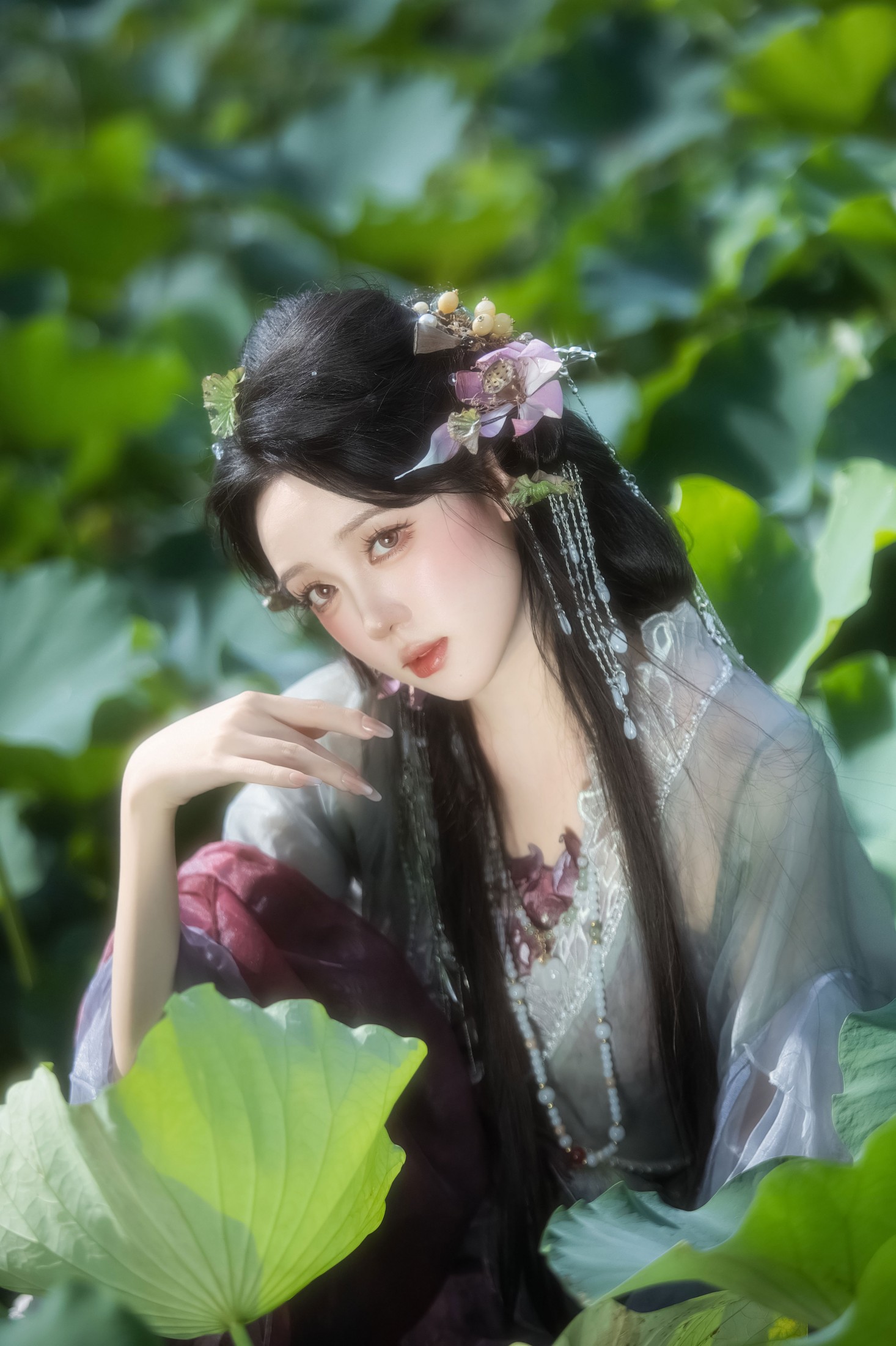 图片[5] - - 《荷》[15P] - 机器猫次元 - 机器猫次元