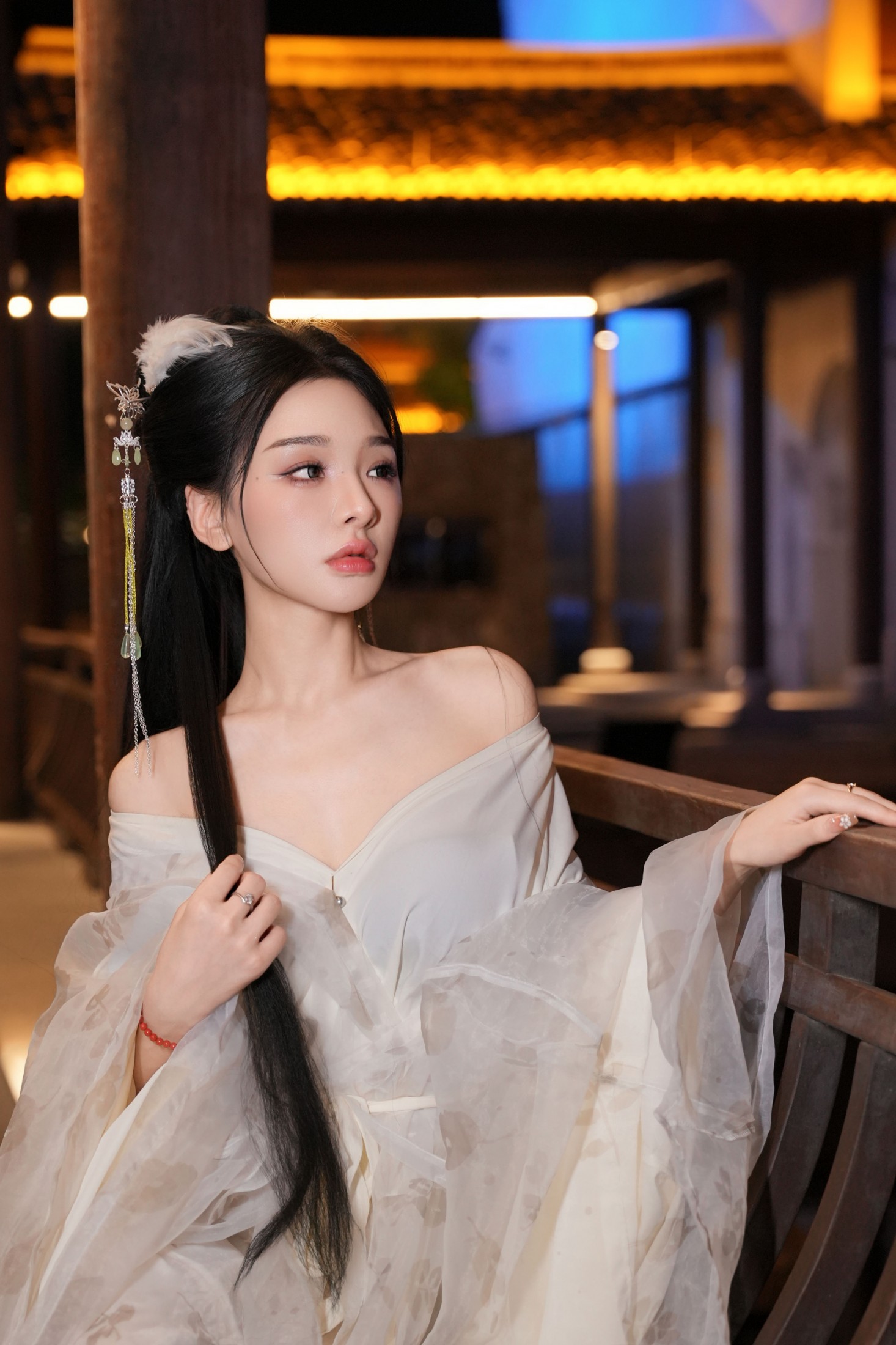图片[4] - YY - 《夜景汉服》[14P] - 机器猫次元 - 机器猫次元