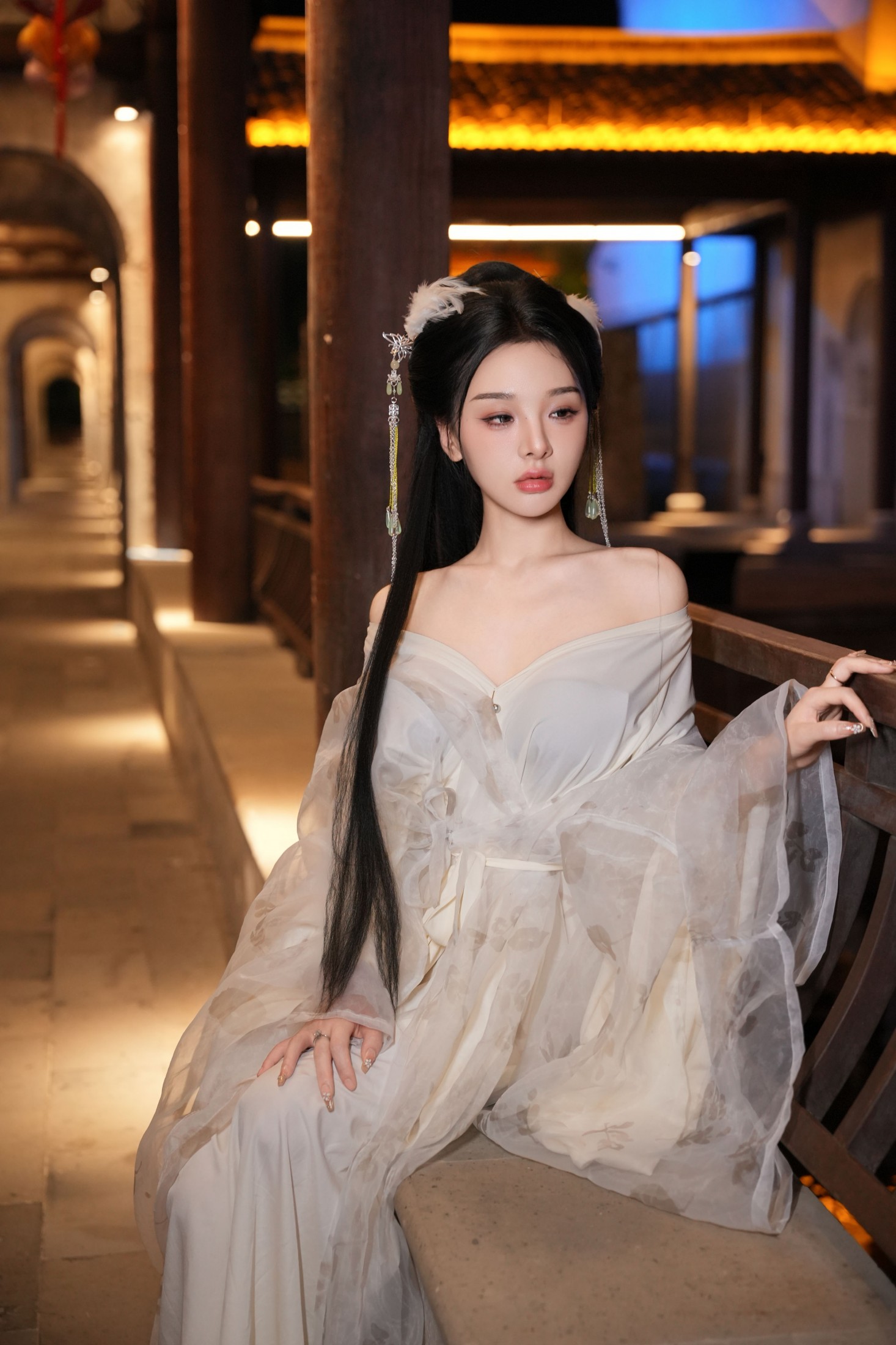图片[6] - YY - 《夜景汉服》[14P] - 机器猫次元 - 机器猫次元