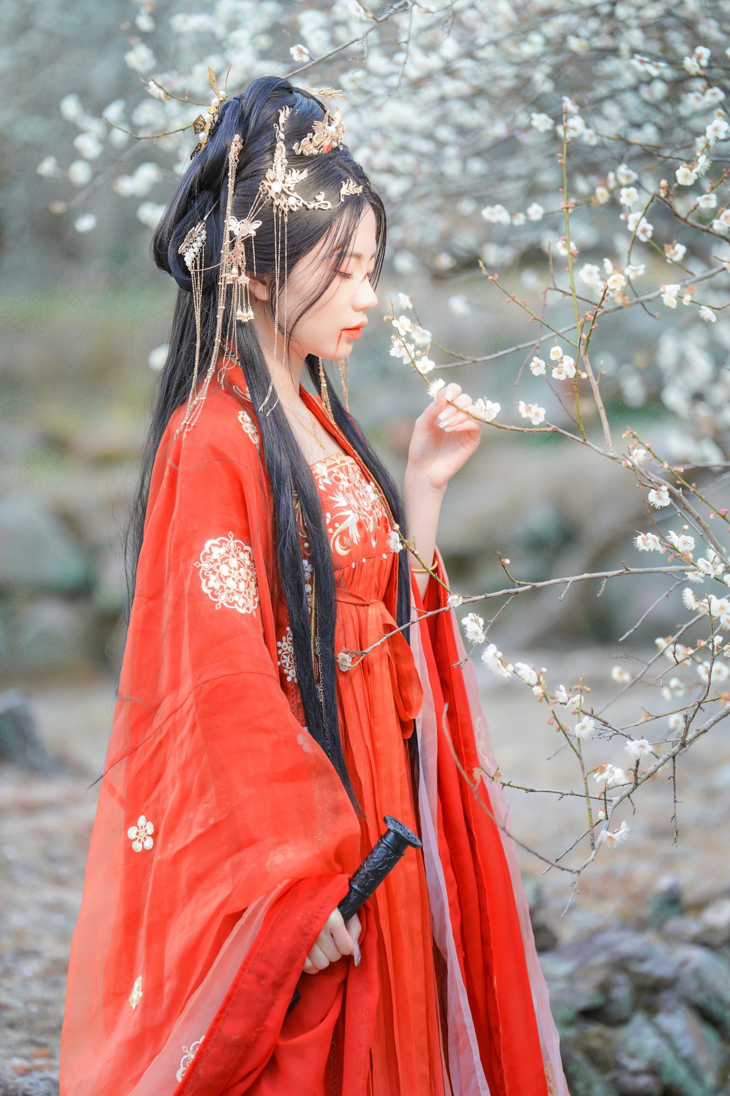 图片[4] - 阿咩 - 《梅花古风人像拍摄》[14P] - 机器猫次元 - 机器猫次元