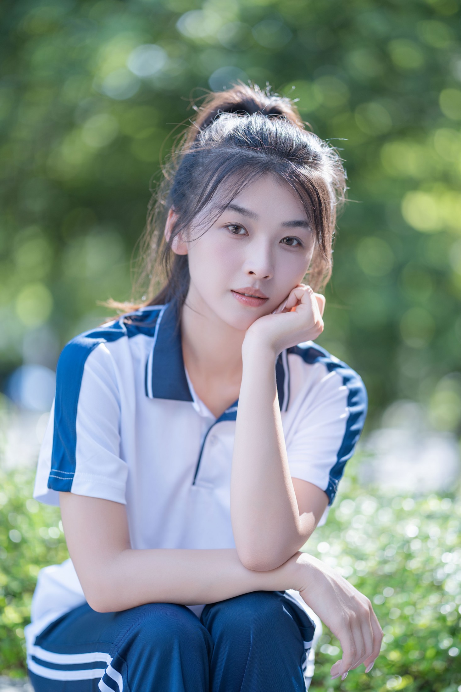 图片[5] - 小鹿 - 《蓝白校服里的青春图鉴》[41P] - 机器猫次元 - 机器猫次元