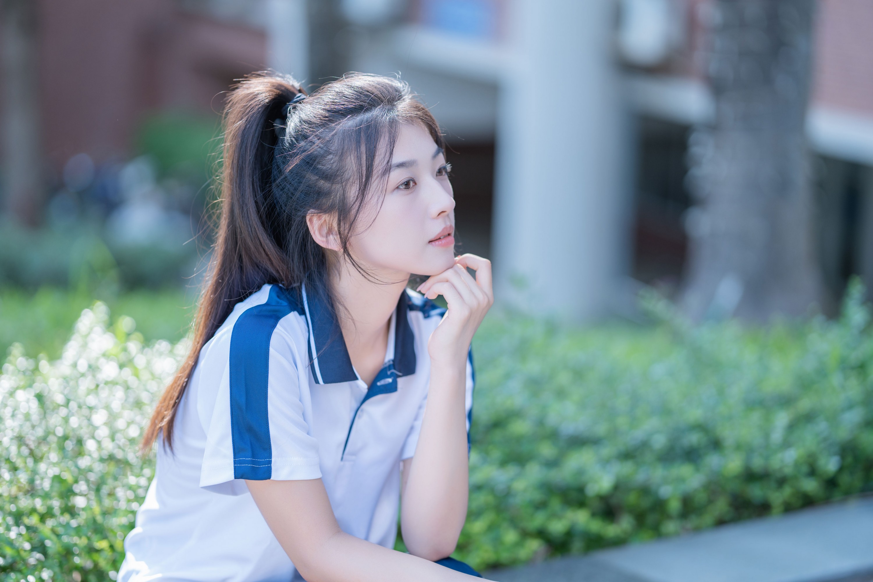 图片[8] - 小鹿 - 《蓝白校服里的青春图鉴》[41P] - 机器猫次元 - 机器猫次元