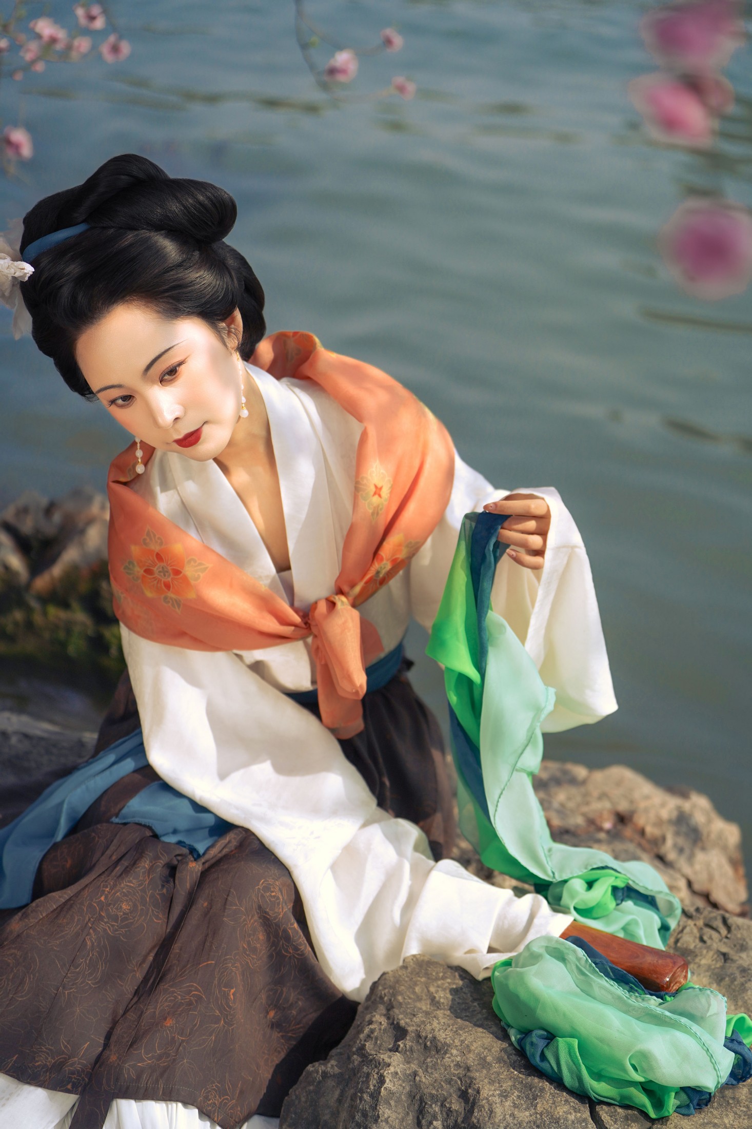 图片[4] - 三弦 - 《浣纱弄碧影，自与清波闲》[10P] - 机器猫次元 - 机器猫次元
