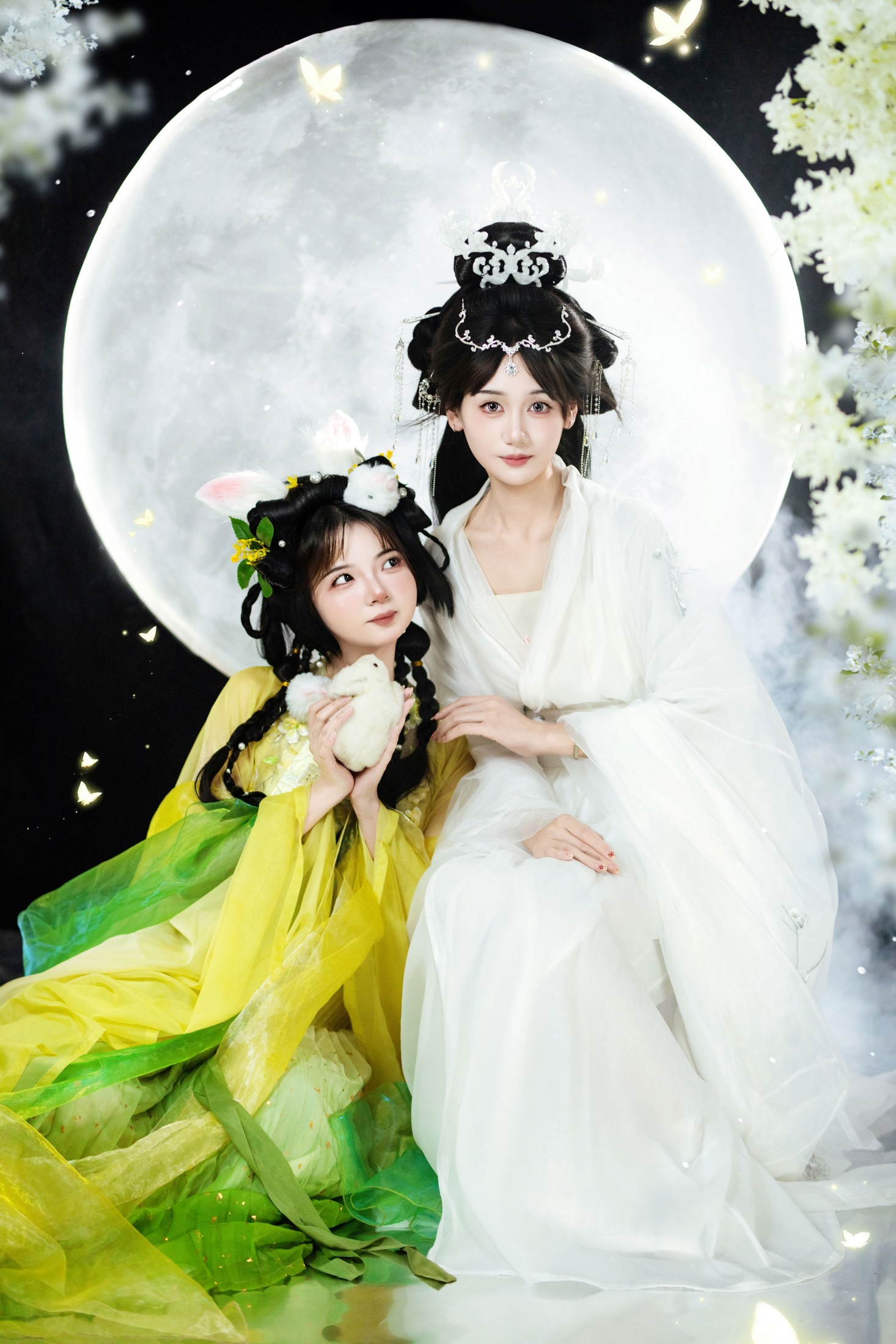 图片[1] - 叁垣 一只大大大李子 - 《嫦娥和玉兔》[12P] - 机器猫次元 - 机器猫次元