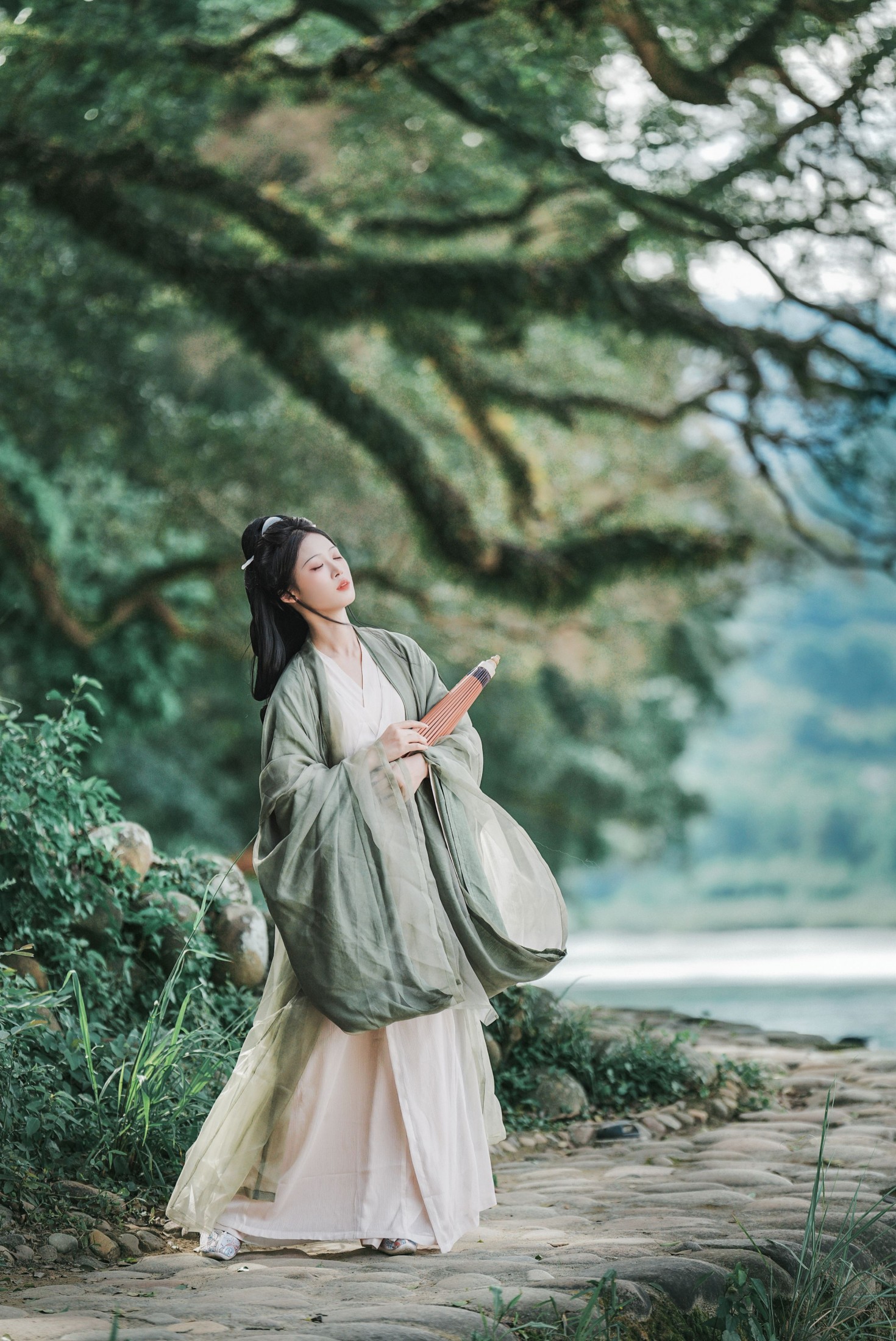 图片[3] - 夏煦 - 《魏晋风人像拍摄-榕水谣》[21P] - 机器猫次元 - 机器猫次元