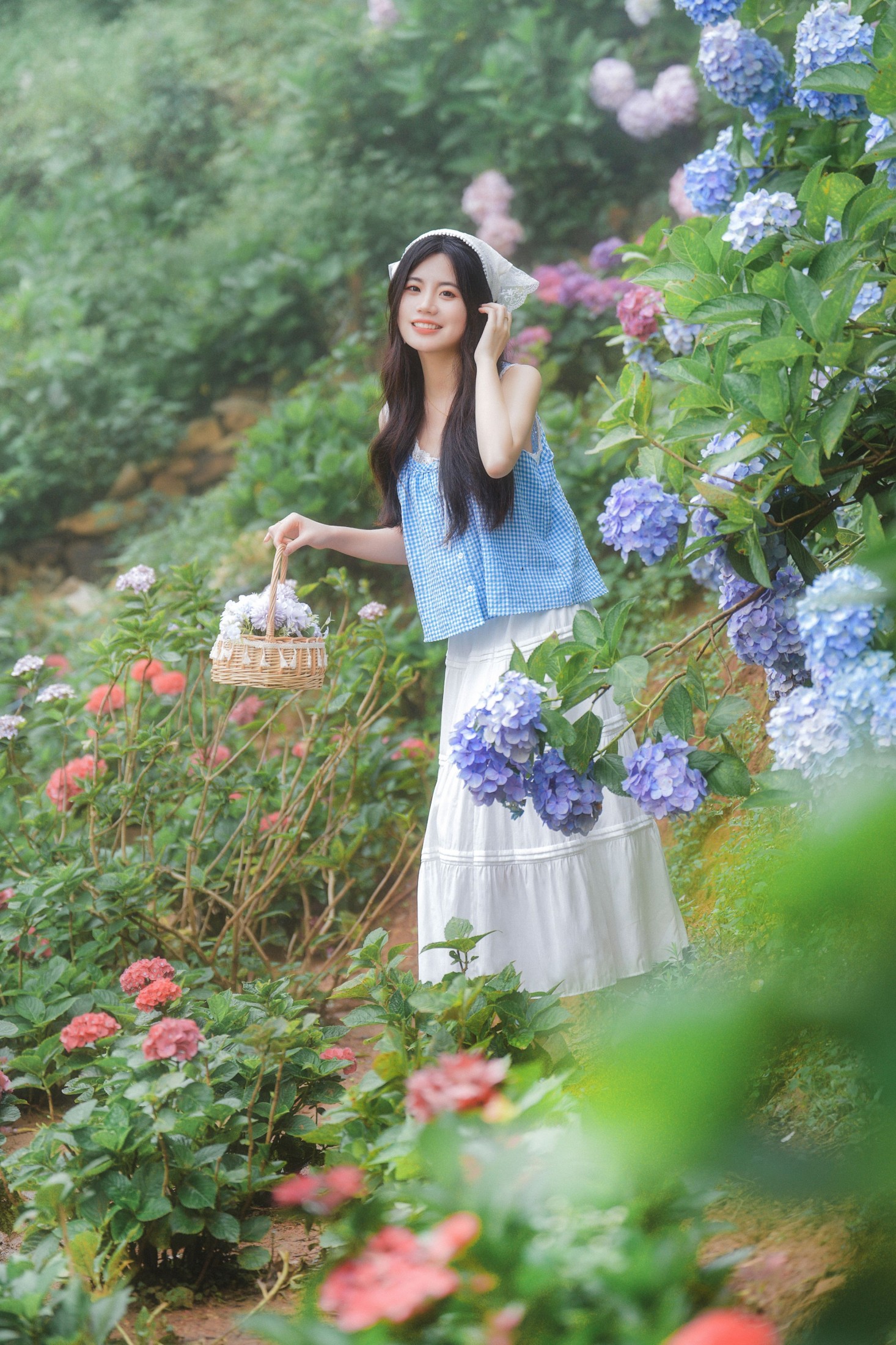 图片[4] - 阿咩 - 《日系人像拍摄-绣球花》[19P] - 机器猫次元 - 机器猫次元