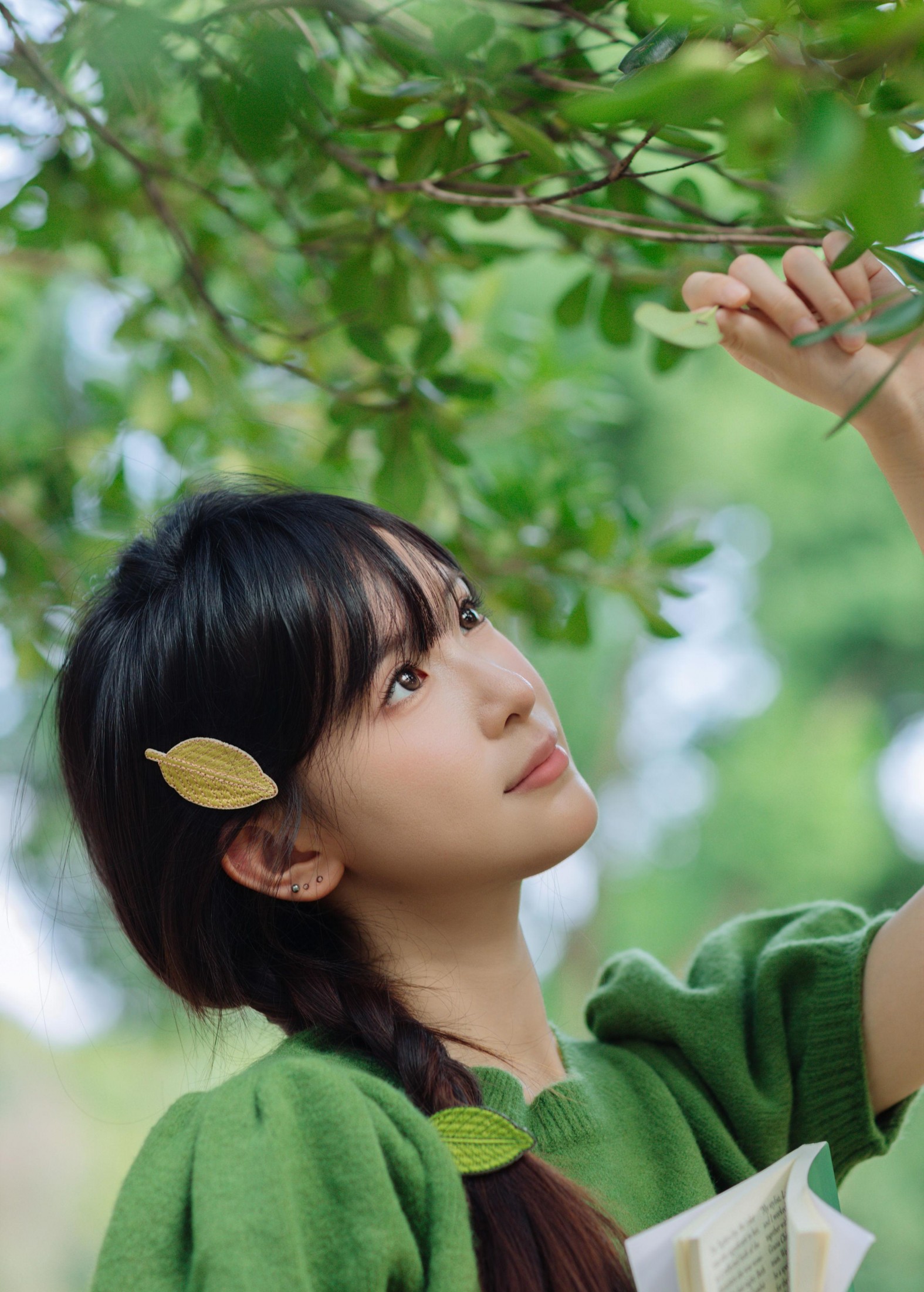 图片[2] - 苗苗 - 《林间绿意》[25P] - 机器猫次元 - 机器猫次元