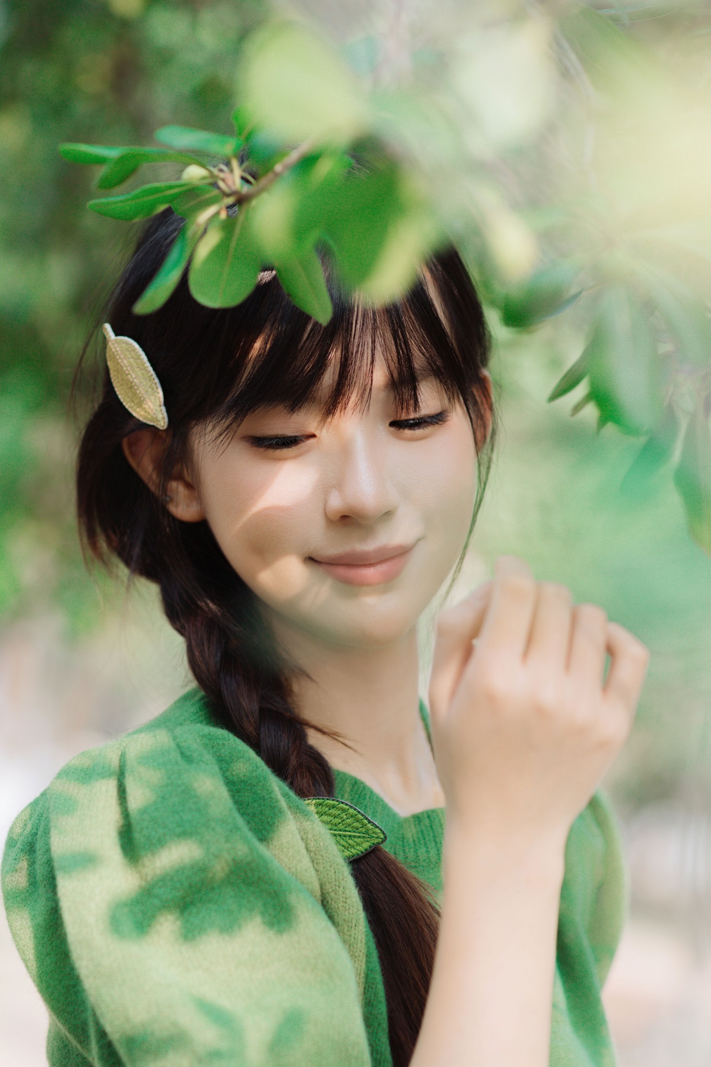 图片[7] - 苗苗 - 《林间绿意》[25P] - 机器猫次元 - 机器猫次元