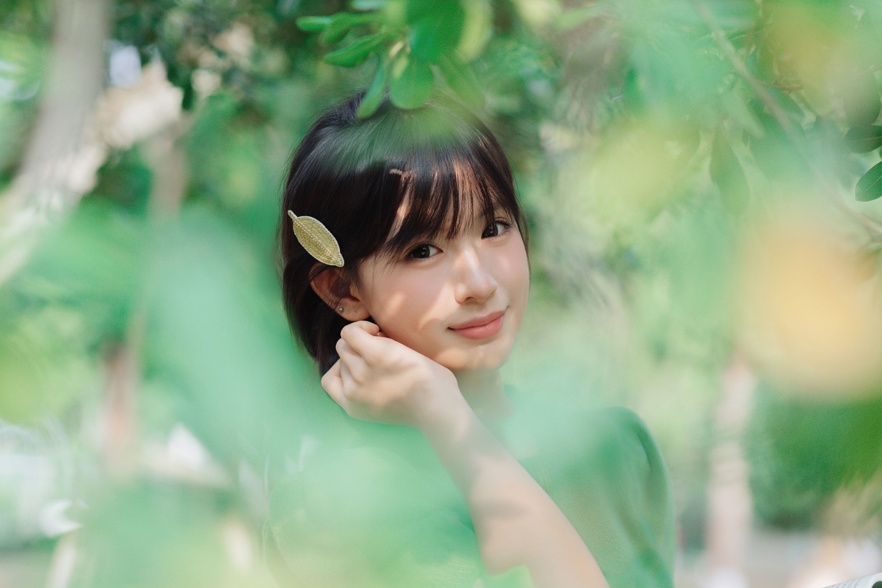图片[8] - 苗苗 - 《林间绿意》[25P] - 机器猫次元 - 机器猫次元