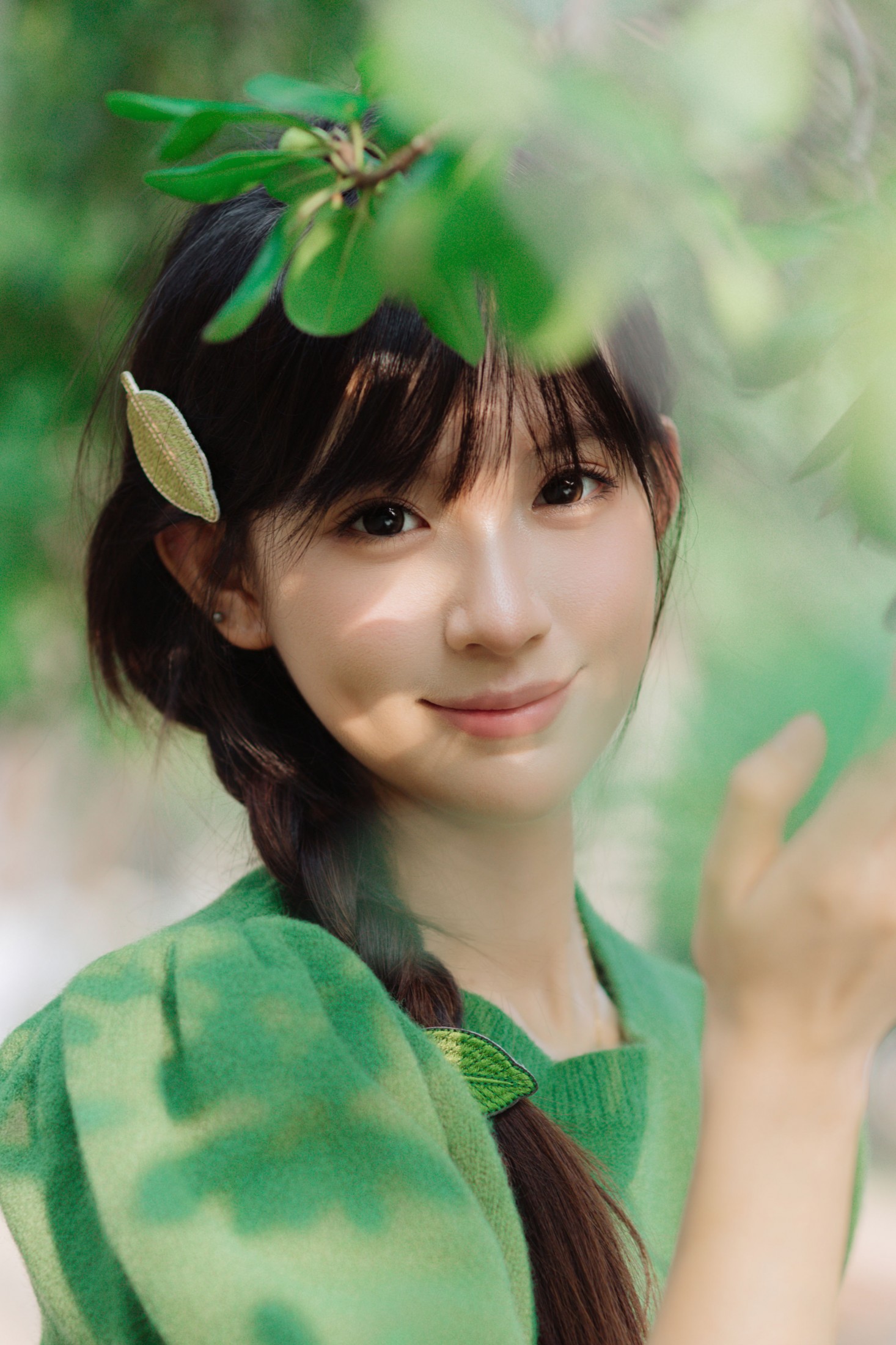 图片[6] - 苗苗 - 《林间绿意》[25P] - 机器猫次元 - 机器猫次元