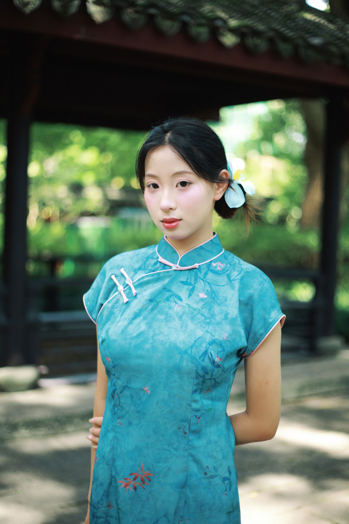 图片[6] - 小u - 《六和塔下的旗袍绿色》[39P] - 机器猫次元 - 机器猫次元