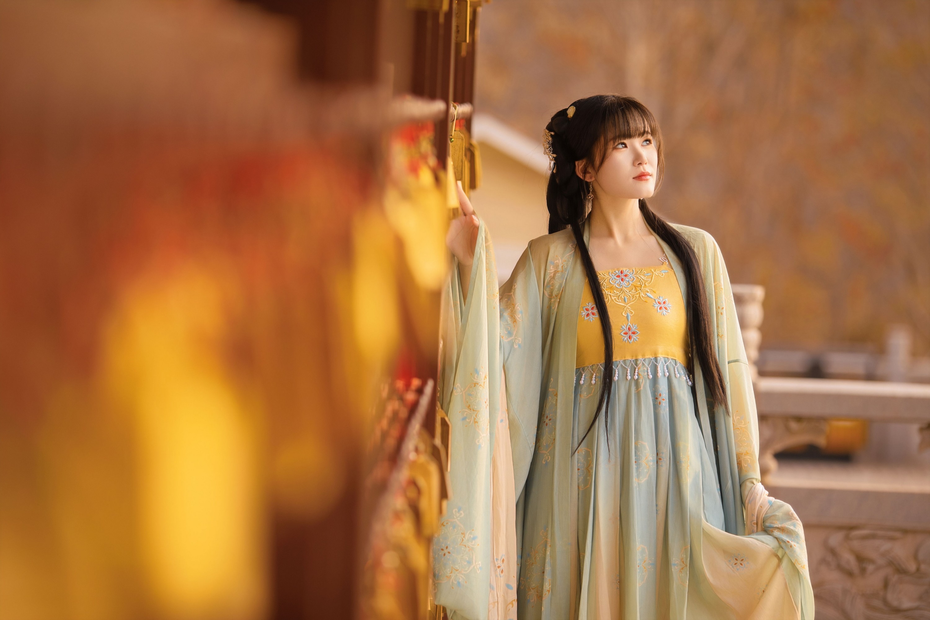 图片[4] - 曲奇 - 《秋意汉服，古韵风华》[18P] - 机器猫次元 - 机器猫次元