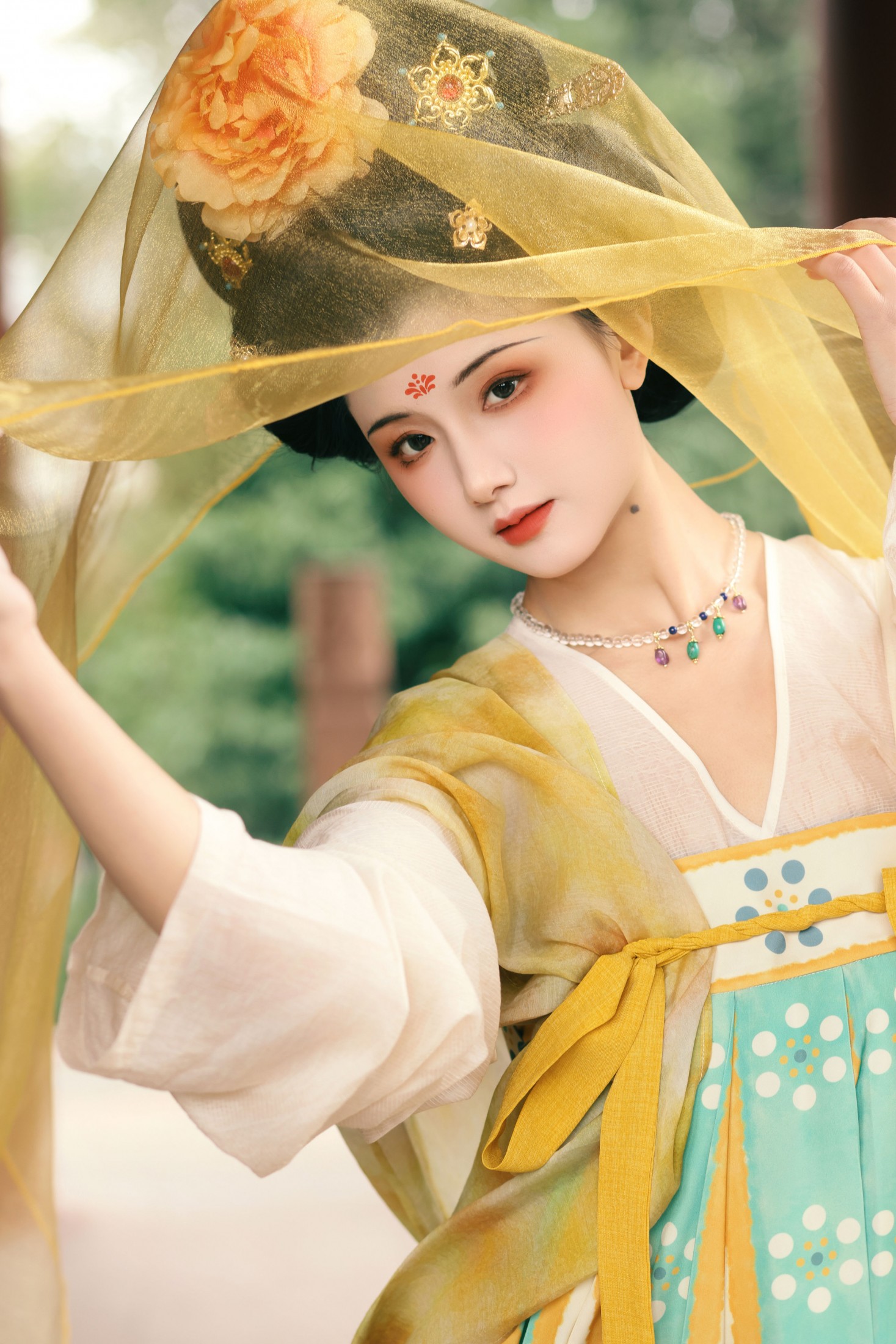图片[1] - 欣慧 - 《国色芳华》[14P] - 机器猫次元 - 机器猫次元