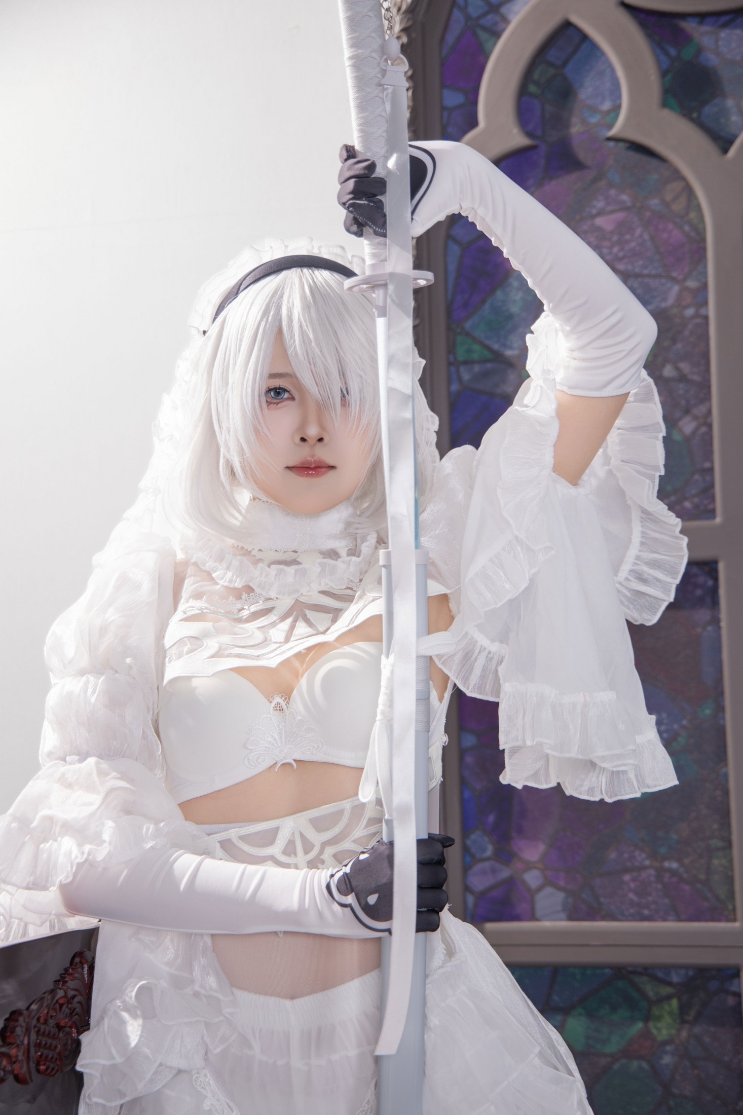 图片[6] - 西园寺Sakura - 《纯白誓约：2B的圣咏与剑舞》[38P] - 机器猫次元 - 机器猫次元