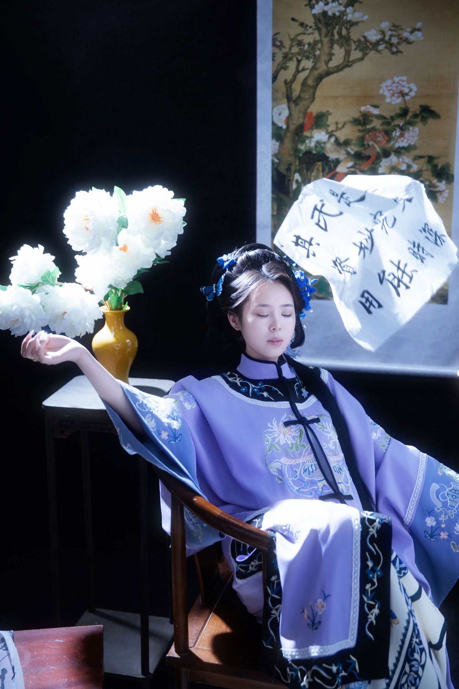 图片[4] - 瑶瑶 - 《清韵·蓝裳闺阁的笔墨风华》[12P] - 机器猫次元 - 机器猫次元