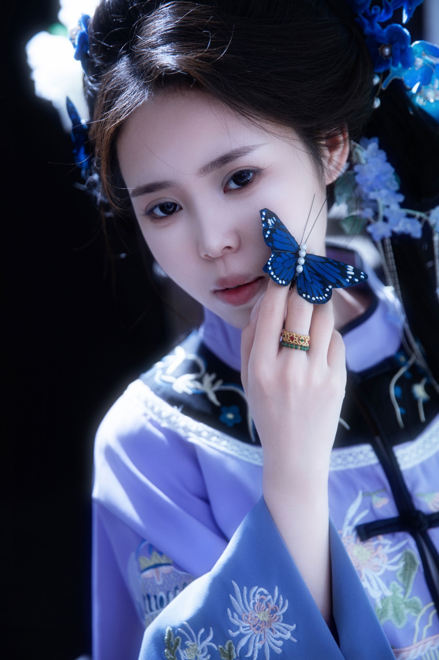 图片[5] - 瑶瑶 - 《清韵·蓝裳闺阁的笔墨风华》[12P] - 机器猫次元 - 机器猫次元