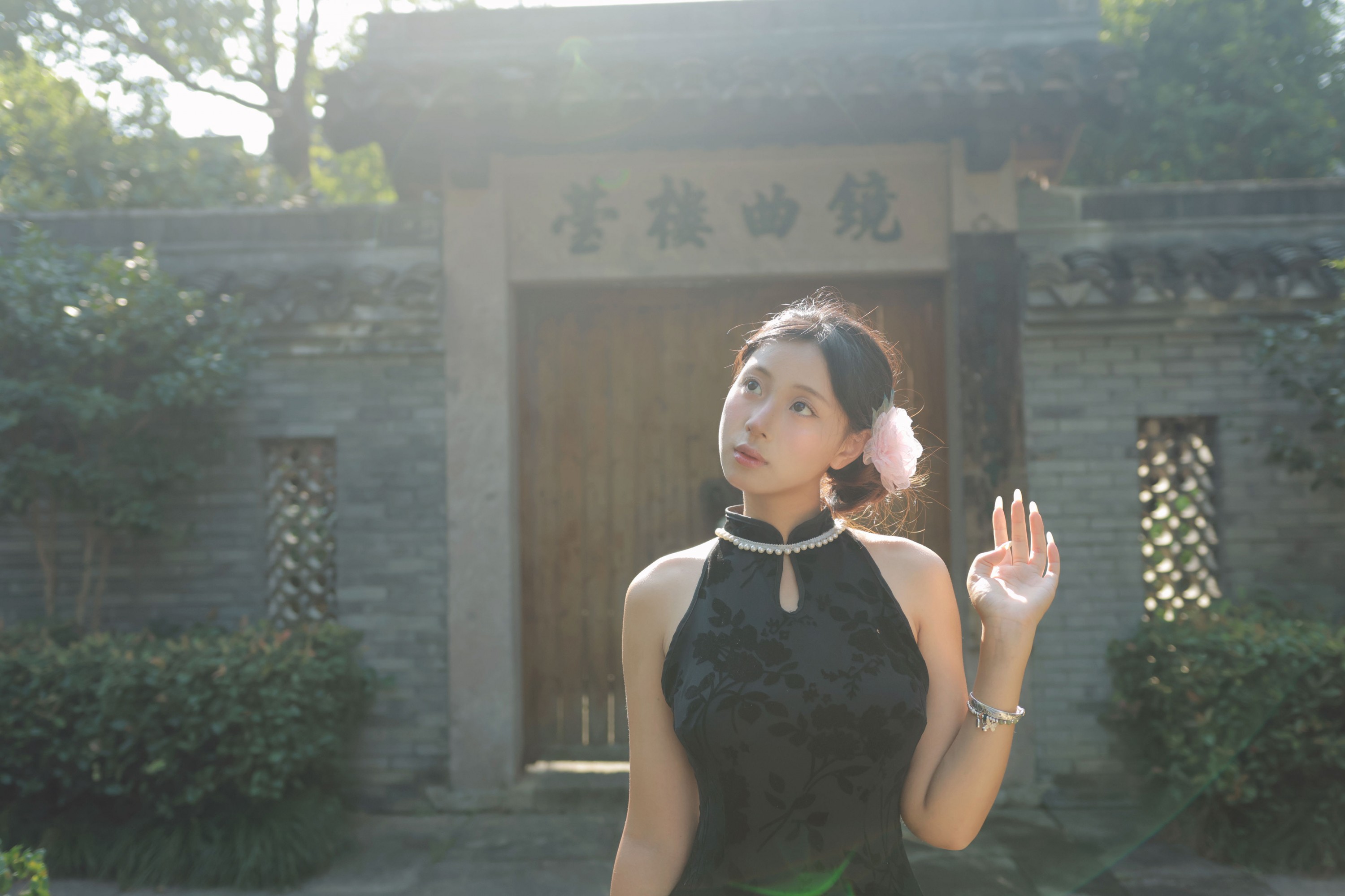 图片[3] - 小u - 《黑色珍珠旗袍》[42P] - 机器猫次元 - 机器猫次元