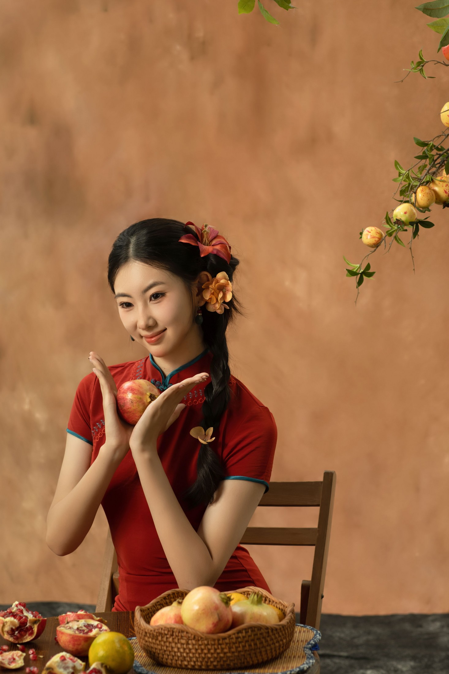 图片[1] - 阿布力冰 - 《石榴少女》[13P] - 机器猫次元 - 机器猫次元