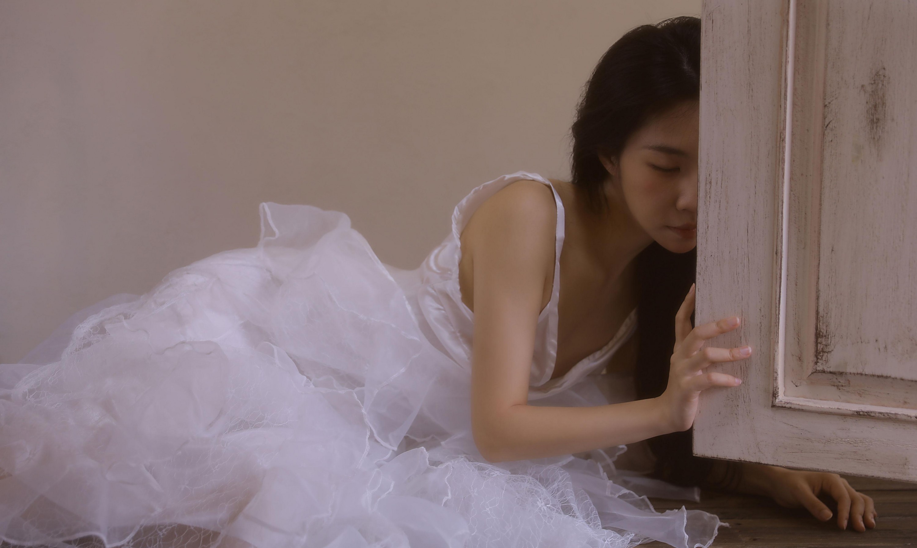图片[2] - 野生模特园子 - 《一抹素白》[10P] - 机器猫次元 - 机器猫次元