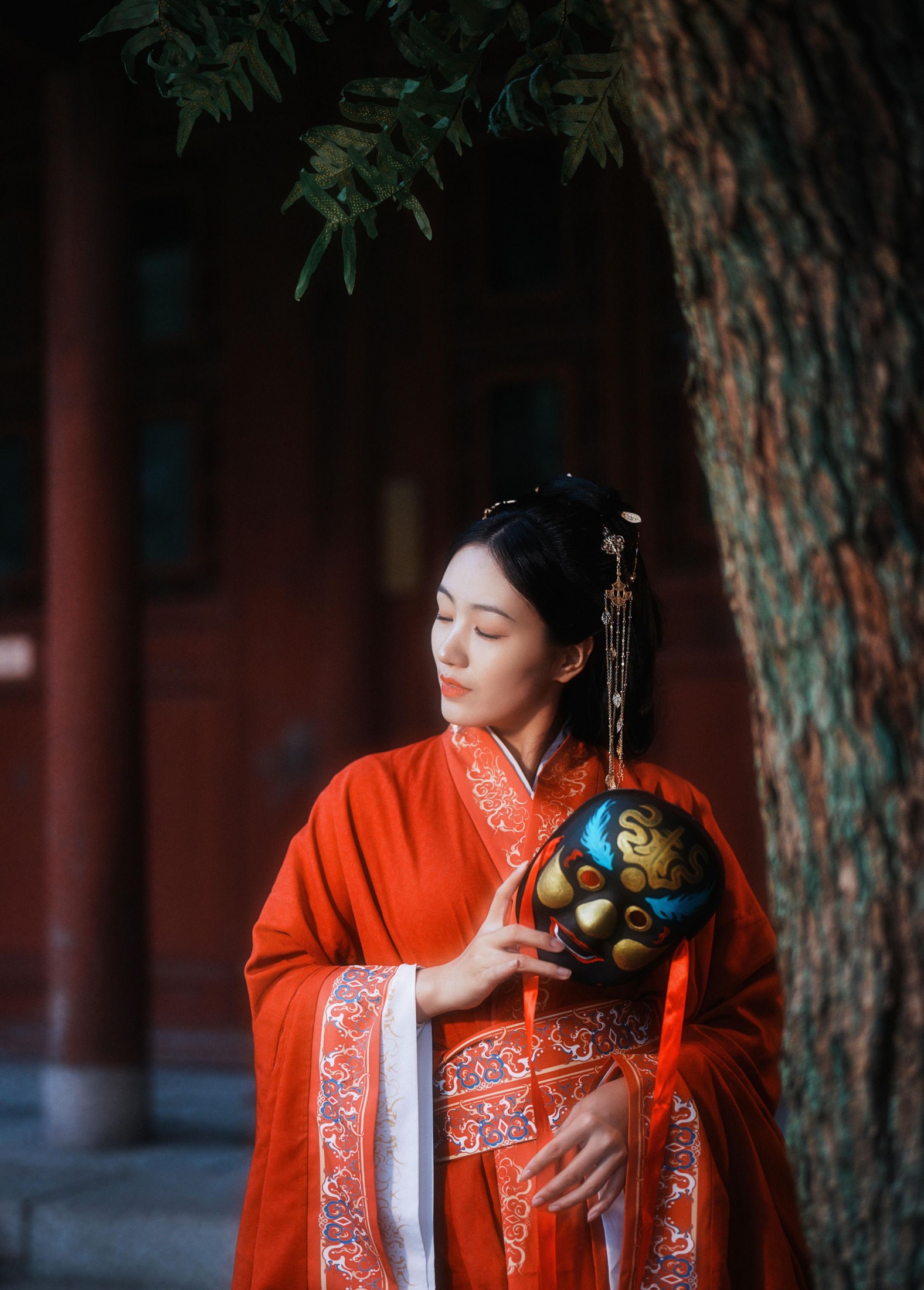 图片[2] - 藤_藤藤小姐 - 《古风人像拍摄-华林寺-温馨》[14P] - 机器猫次元 - 机器猫次元
