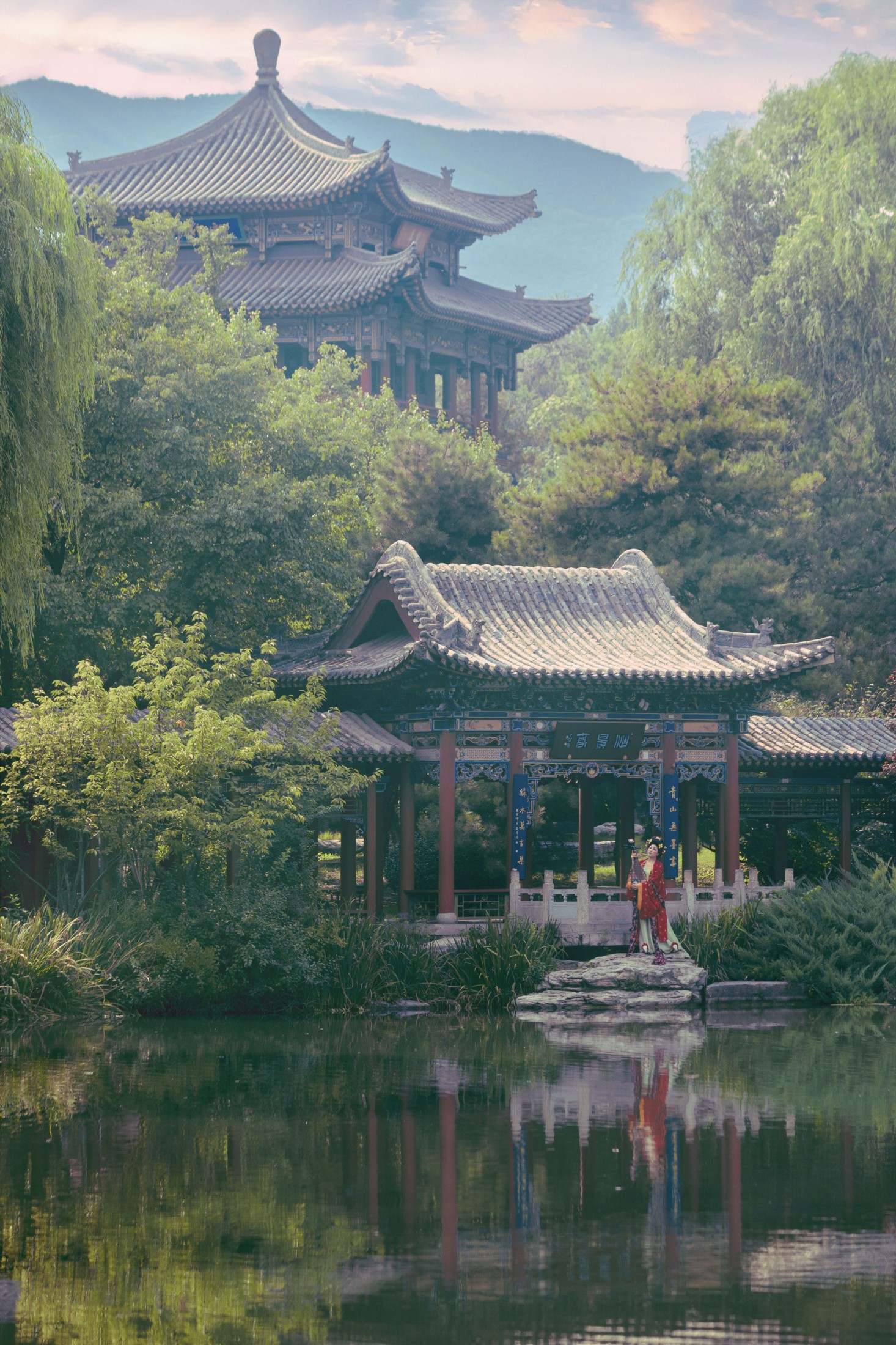 图片[1] - 梦梦（我在山西当妆娘） - 《引路菩萨图复原·其二》[40P] - 机器猫次元 - 机器猫次元
