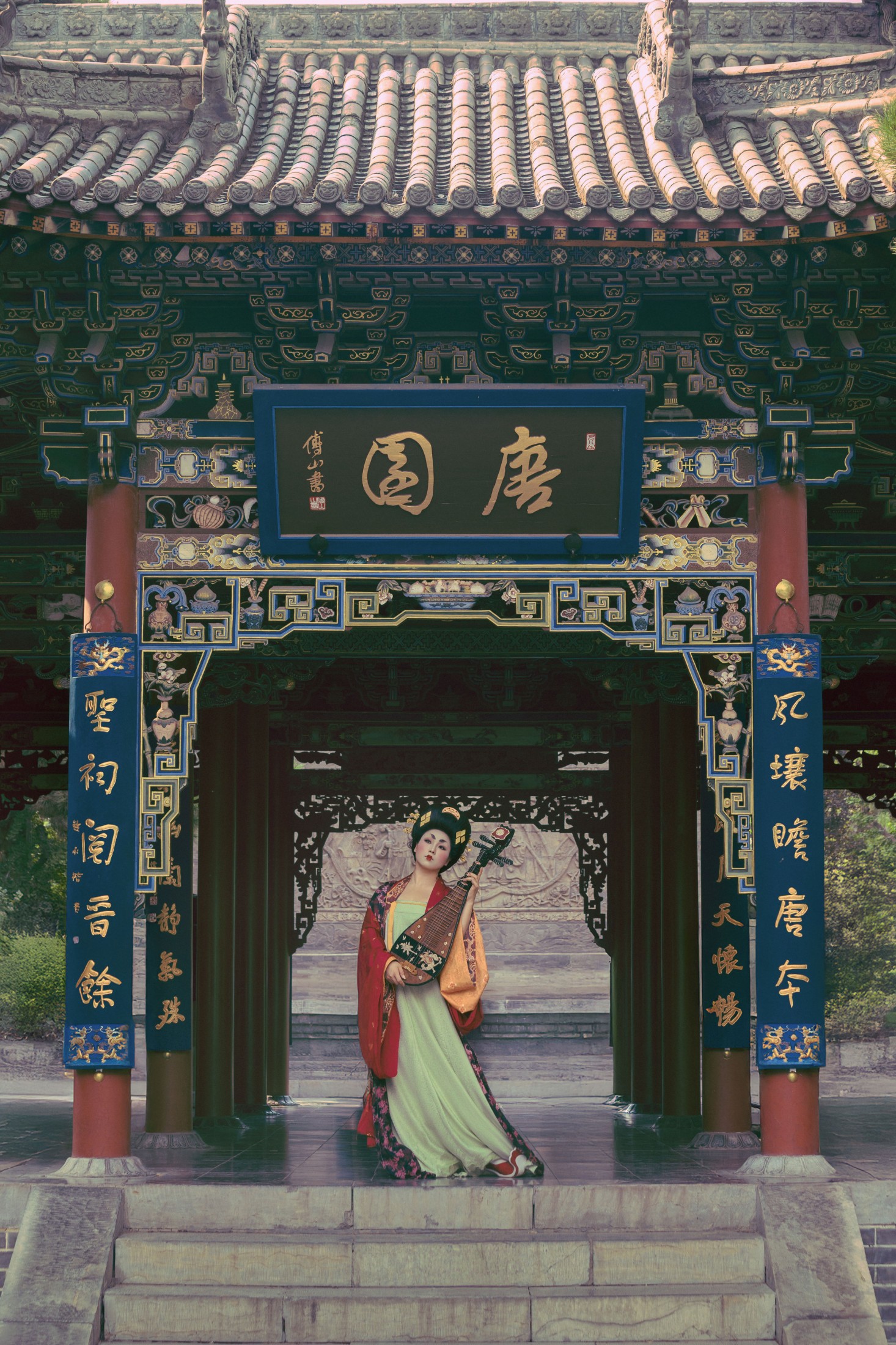 图片[6] - 梦梦（我在山西当妆娘） - 《引路菩萨图复原·其二》[40P] - 机器猫次元 - 机器猫次元