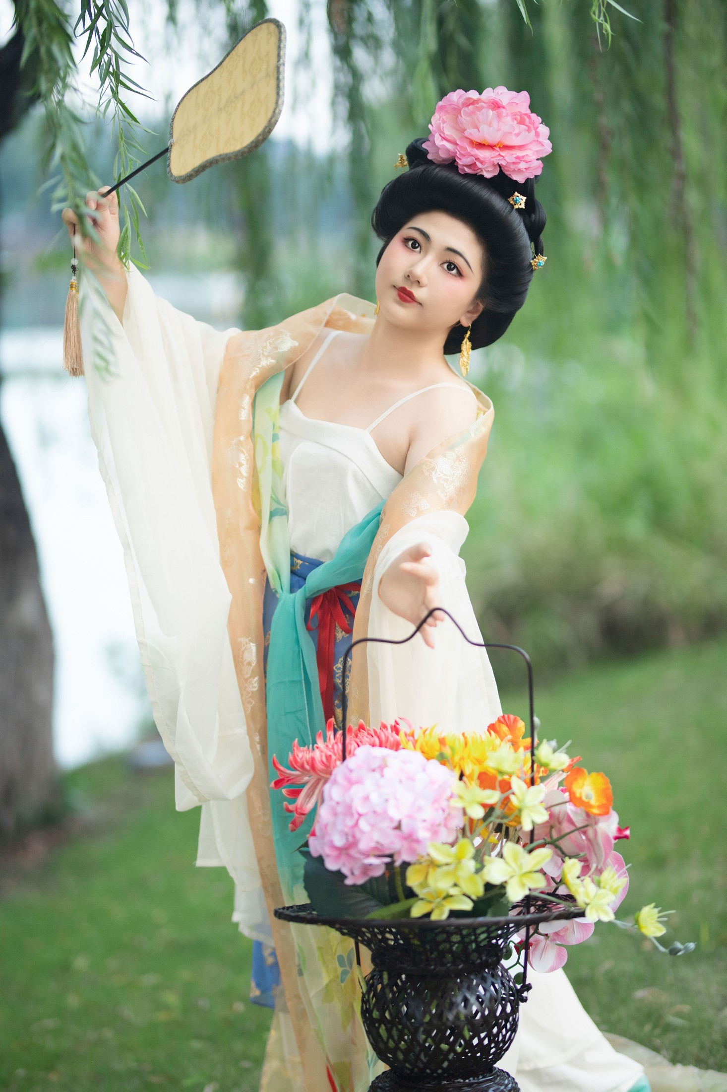 图片[3] - - 《仿古画汉服拍摄》[15P] - 机器猫次元 - 机器猫次元