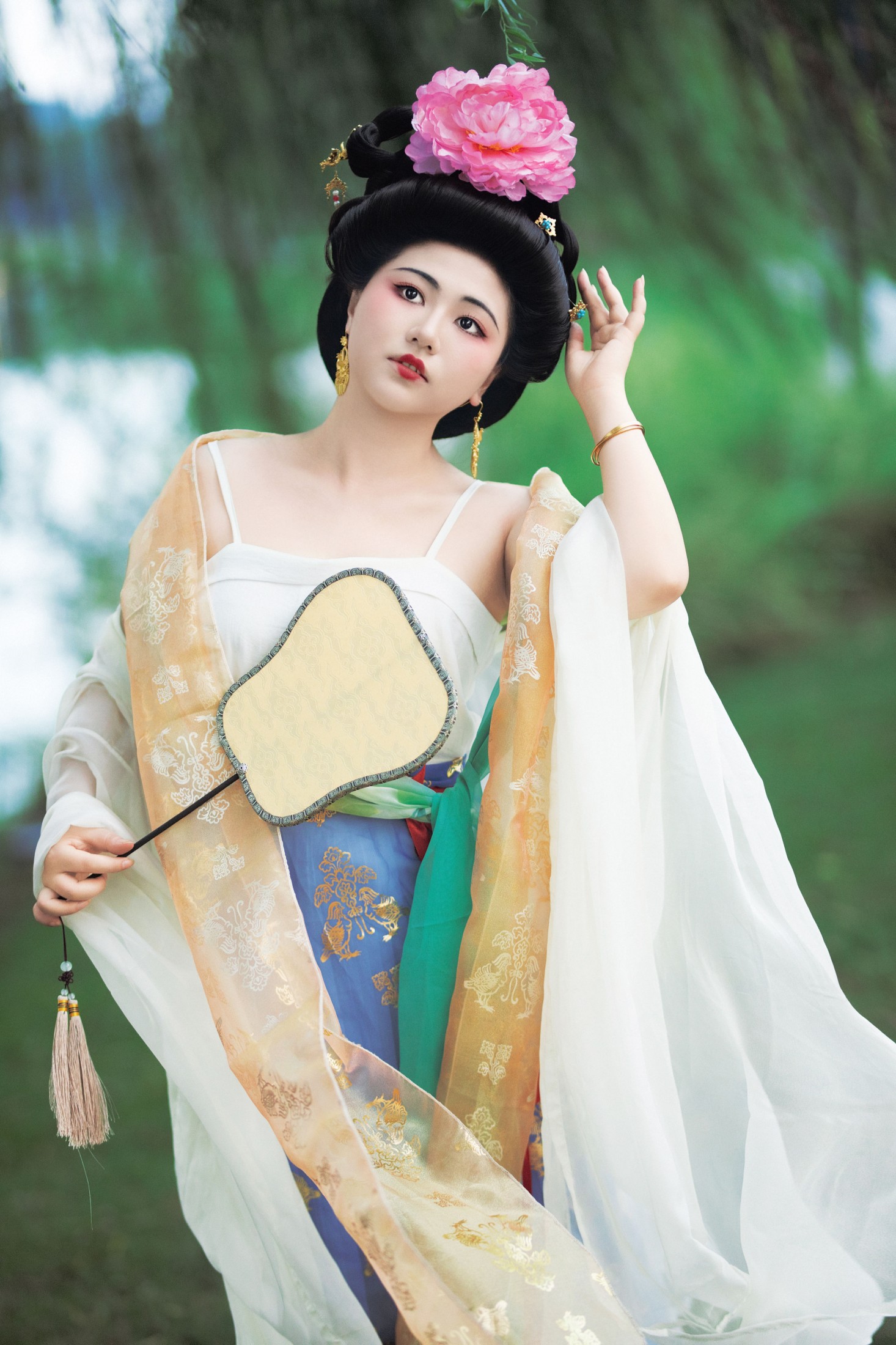 图片[5] - - 《仿古画汉服拍摄》[15P] - 机器猫次元 - 机器猫次元