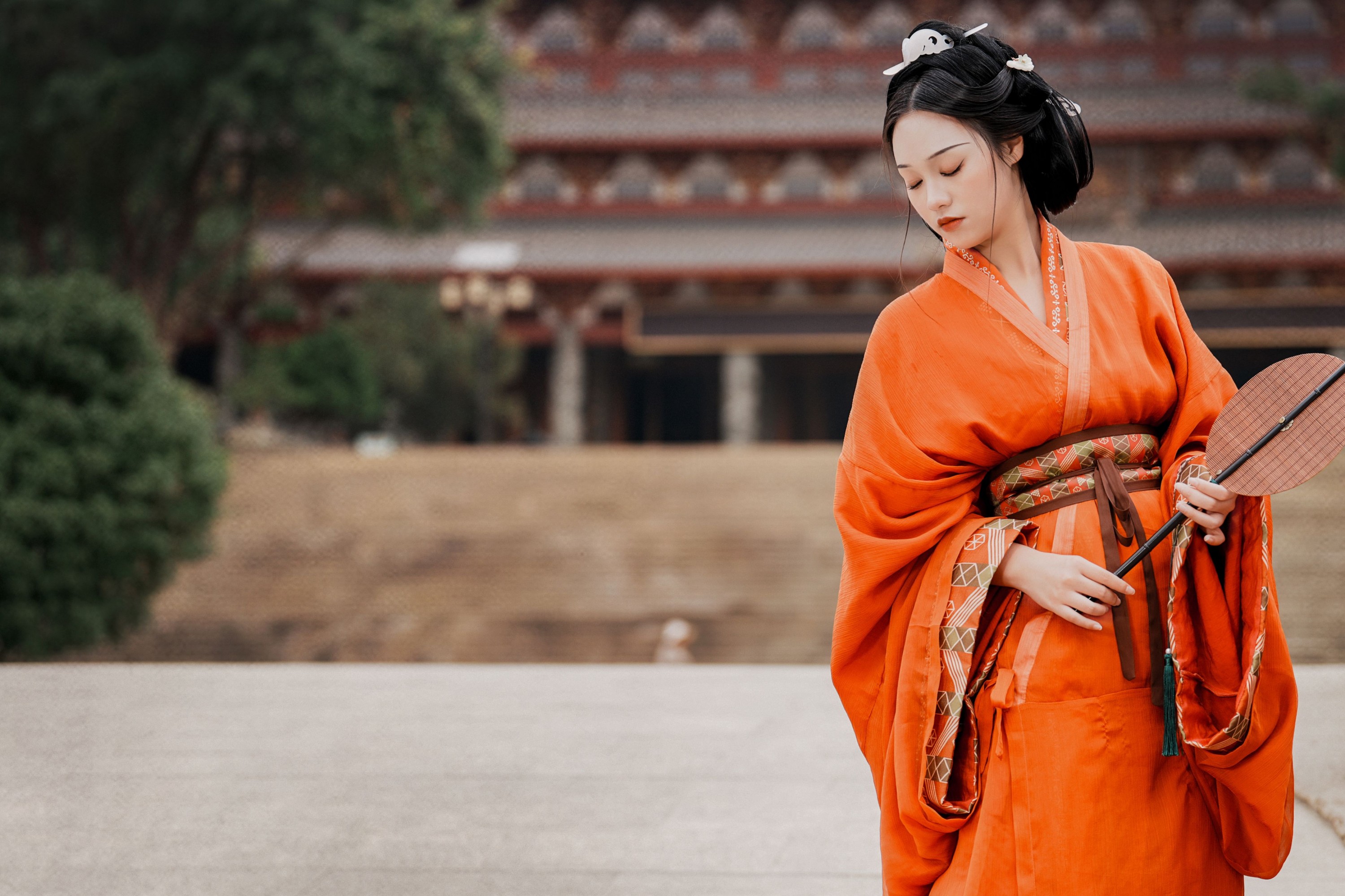 图片[8] - 泱泱泱呀 - 《古风人像拍摄-万佛寺-泱泱》[31P] - 机器猫次元 - 机器猫次元