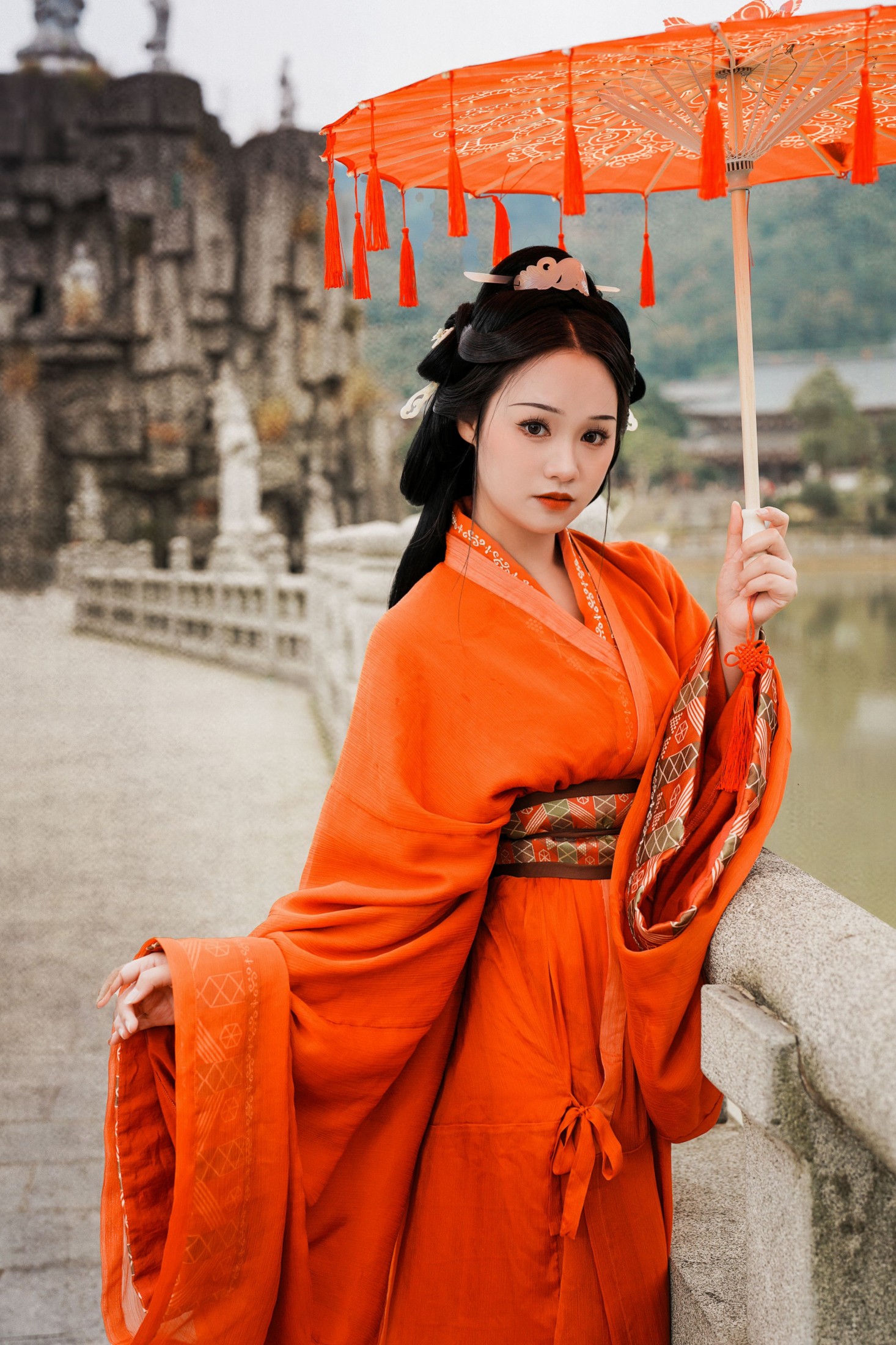 图片[4] - 泱泱泱呀 - 《古风人像拍摄-万佛寺-泱泱》[31P] - 机器猫次元 - 机器猫次元