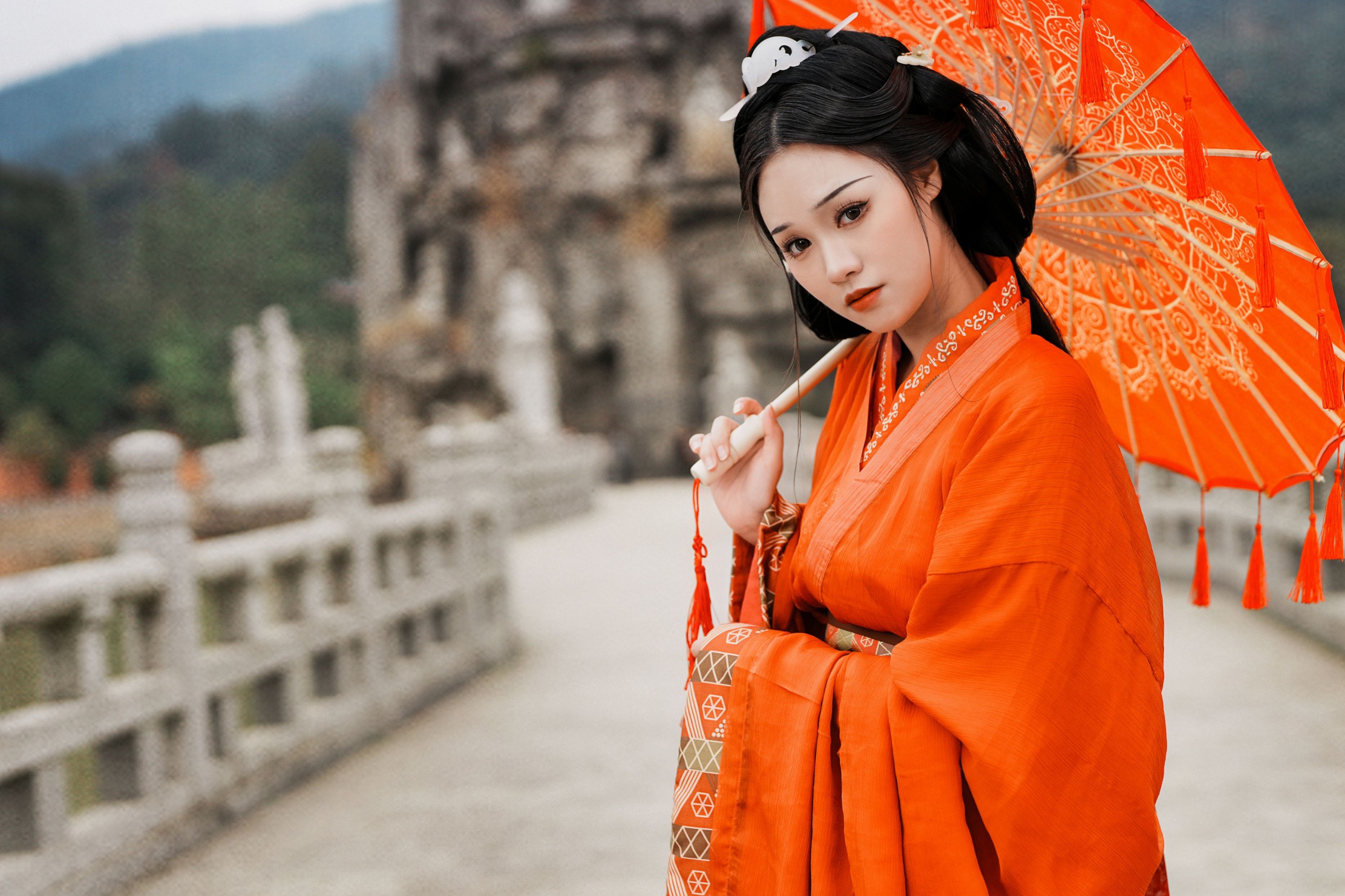 图片[5] - 泱泱泱呀 - 《古风人像拍摄-万佛寺-泱泱》[31P] - 机器猫次元 - 机器猫次元