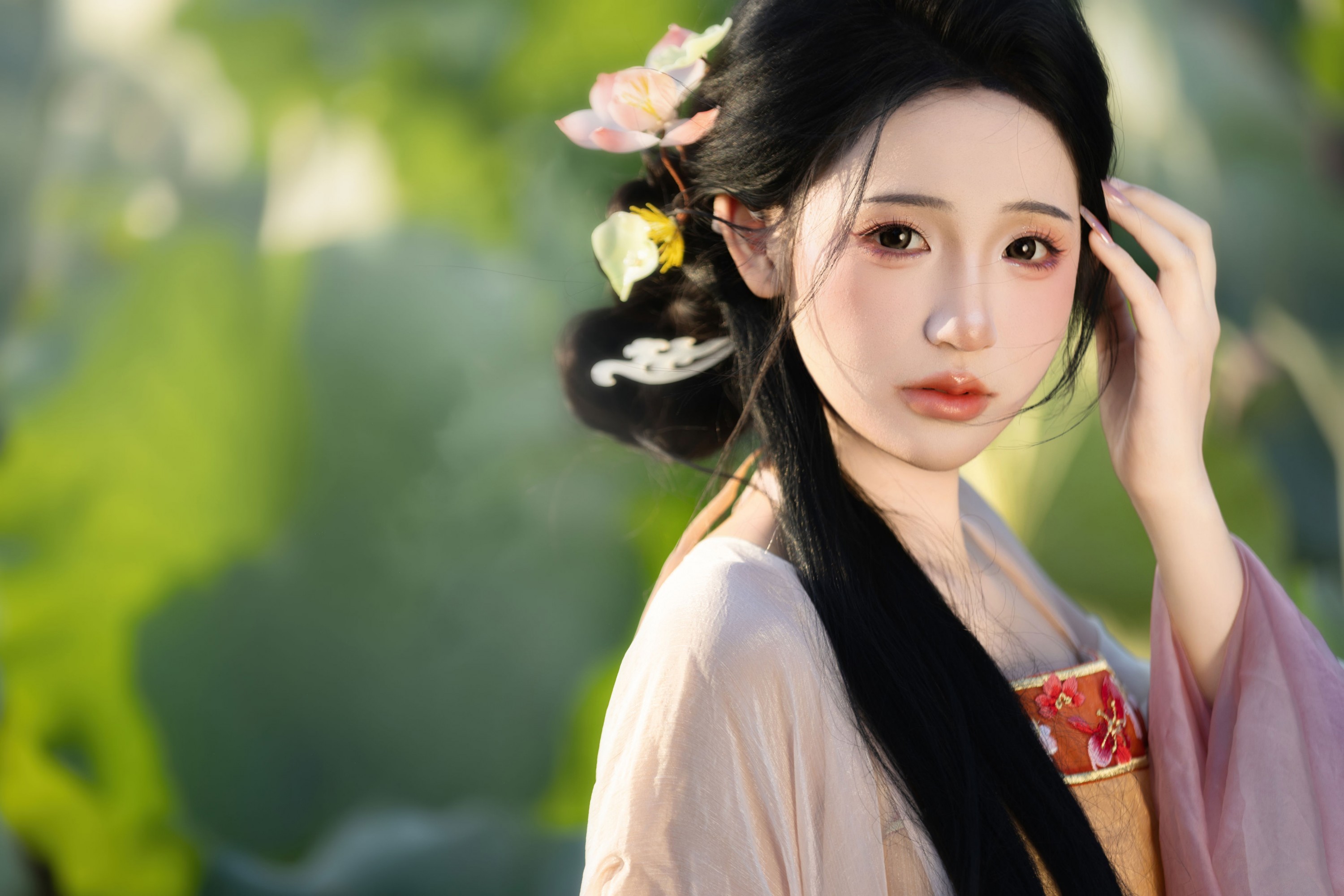 图片[7] - - 《荷香沁骨，美人入画》[13P] - 机器猫次元 - 机器猫次元