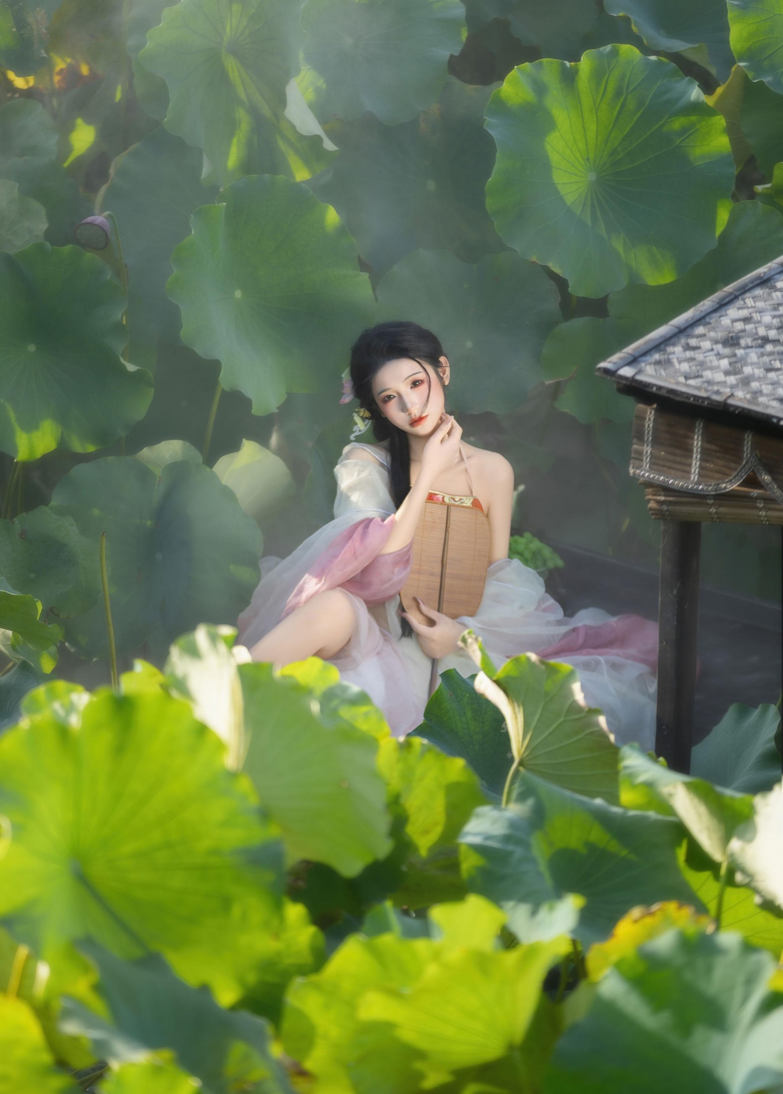图片[2] - - 《荷香沁骨，美人入画》[13P] - 机器猫次元 - 机器猫次元