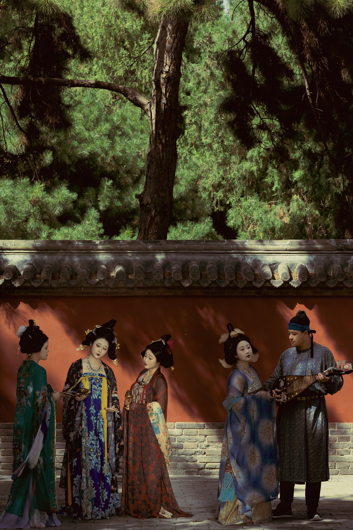 图片[4] - - 《秋游古寺》[27P] - 机器猫次元 - 机器猫次元