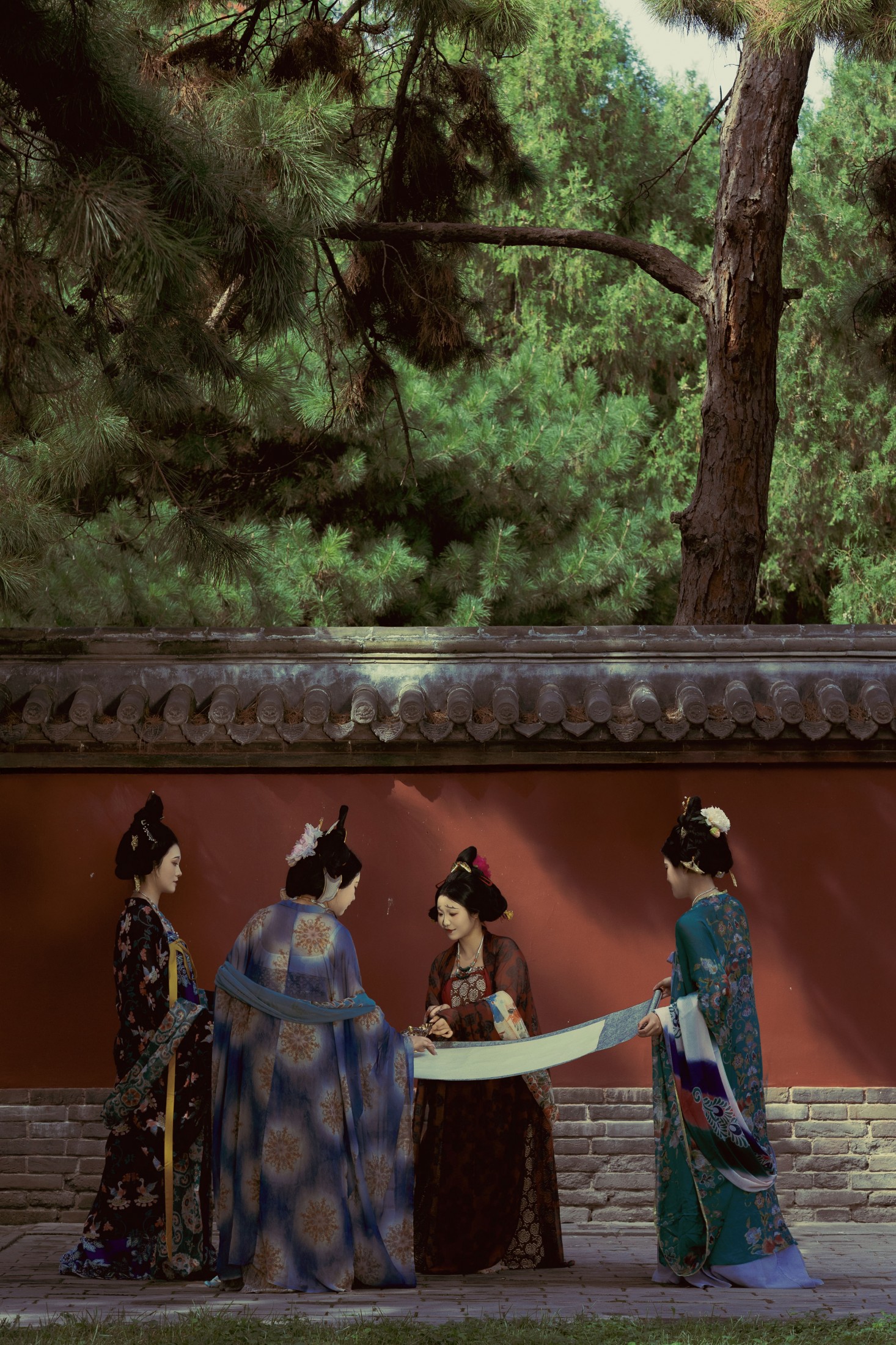 图片[5] - - 《秋游古寺》[27P] - 机器猫次元 - 机器猫次元