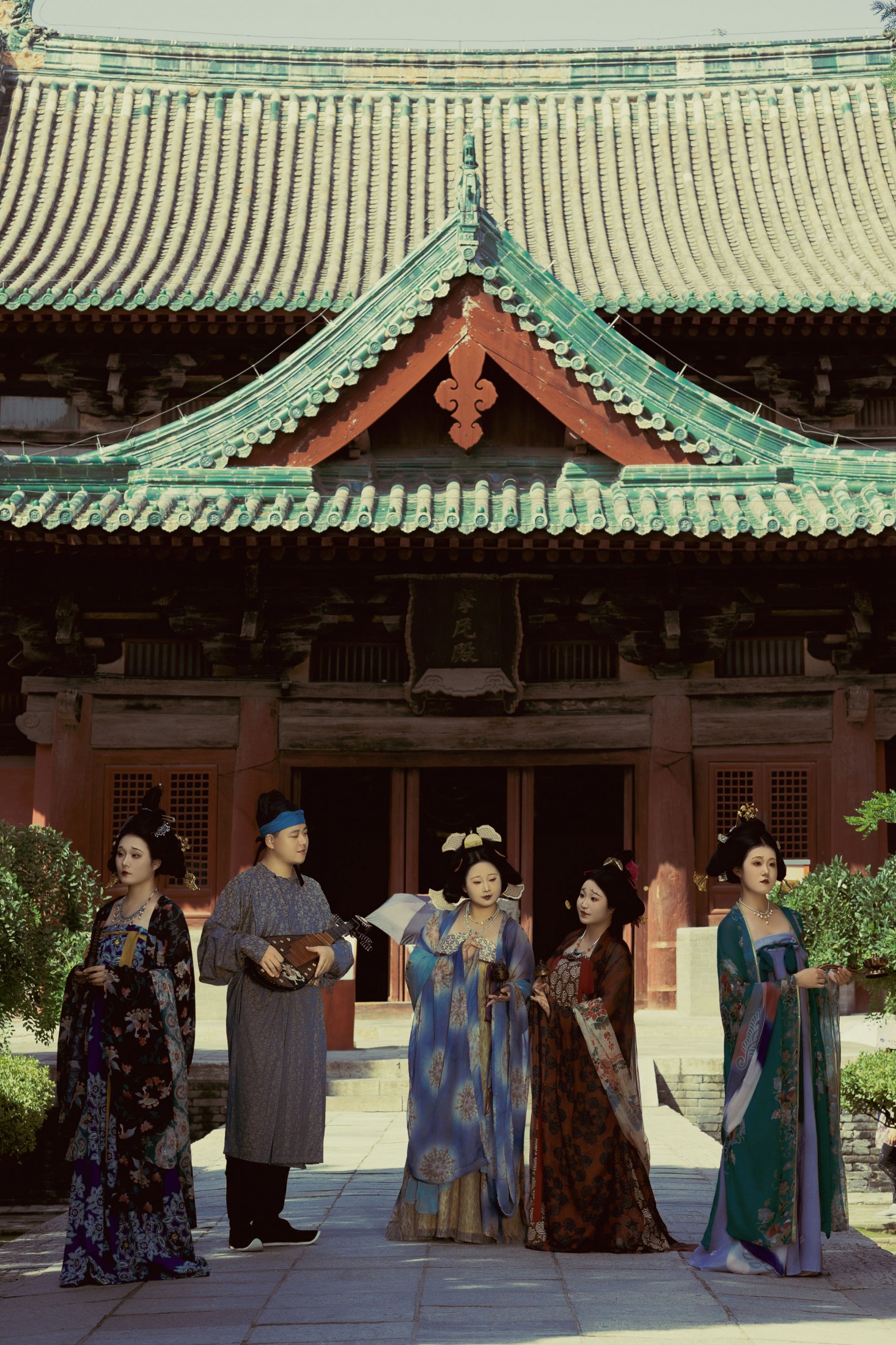 图片[3] - - 《秋游古寺》[27P] - 机器猫次元 - 机器猫次元