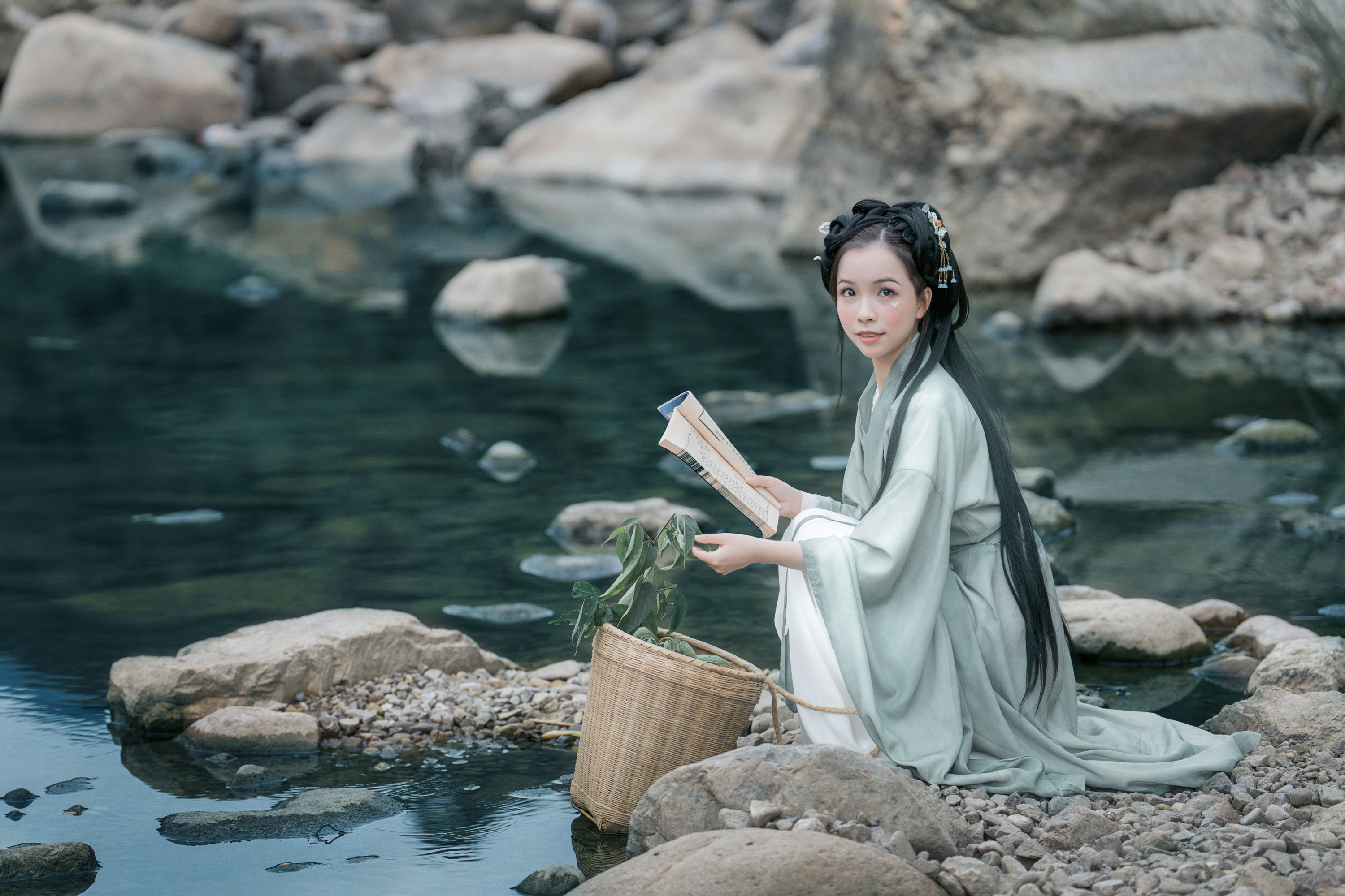 图片[3] - 小潘 - 《古风人像拍摄-魏晋风-小潘》[25P] - 机器猫次元 - 机器猫次元