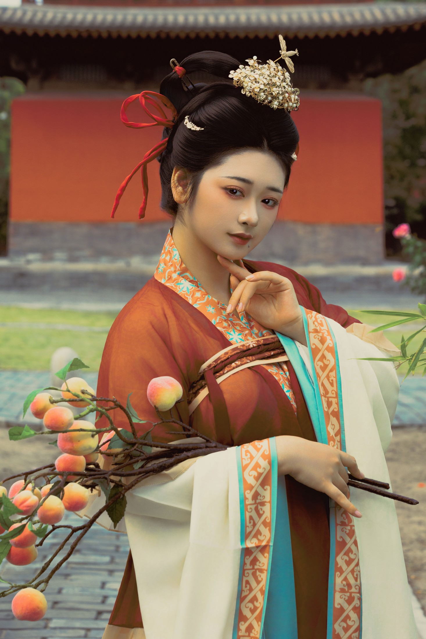 图片[4] - 哎呀白爱拍照 - 《秋游古寺》[32P] - 机器猫次元 - 机器猫次元