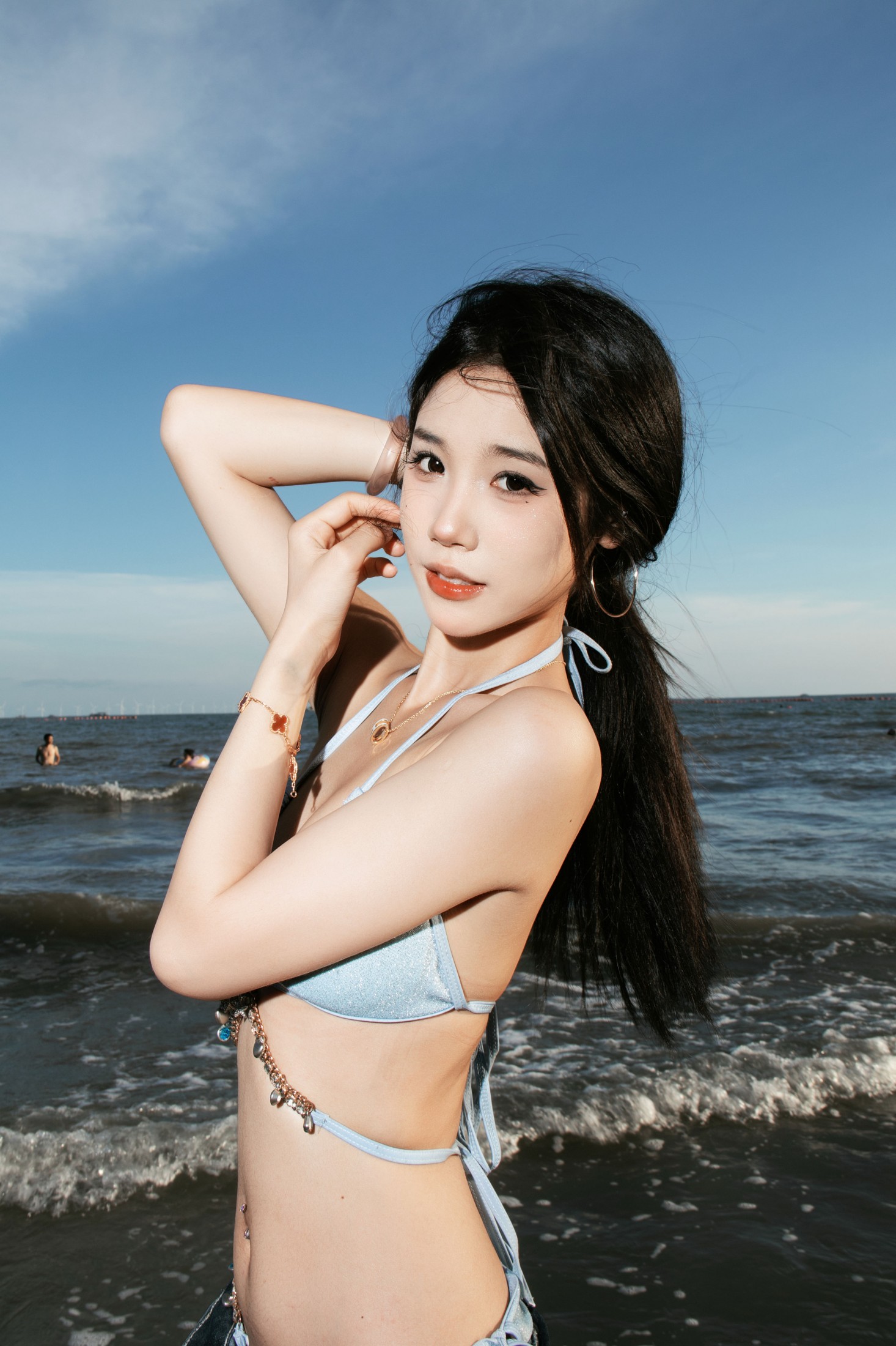 图片[3] - 小欣吃不饱 - 《海边》[22P] - 机器猫次元 - 机器猫次元