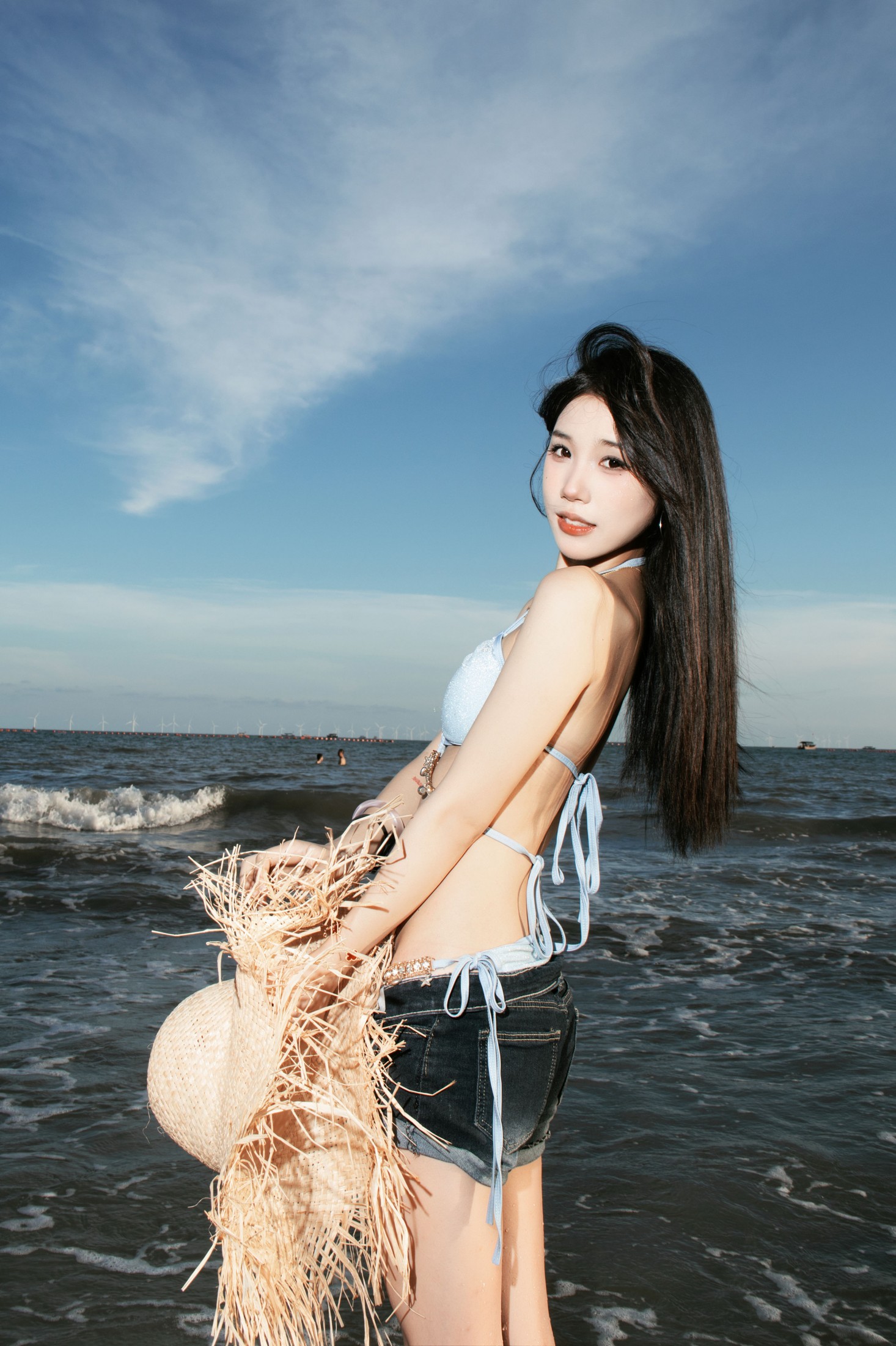 图片[1] - 小欣吃不饱 - 《海边》[22P] - 机器猫次元 - 机器猫次元