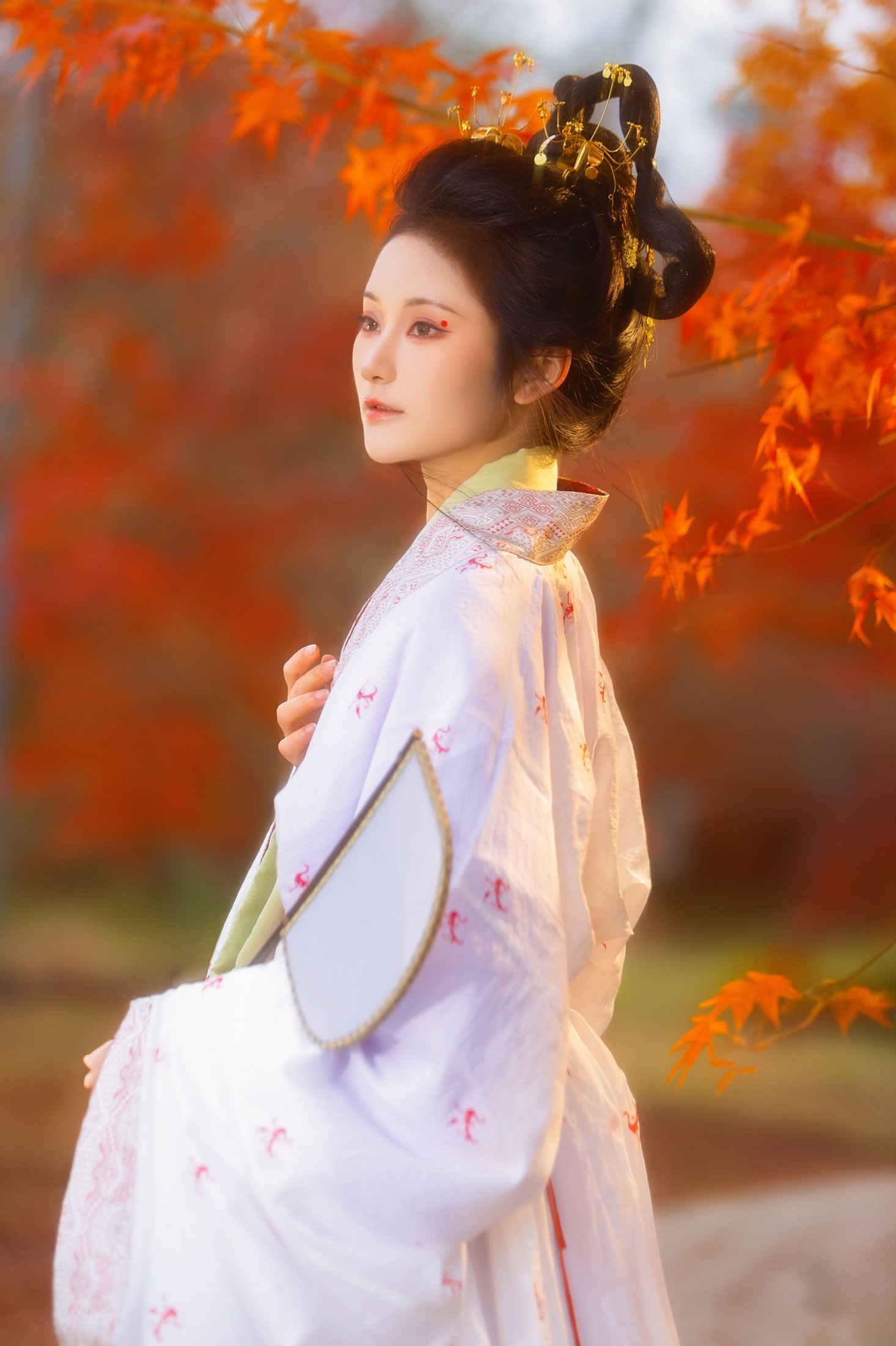 图片[5] - 不听山 - 《战国袍 • 红枫》[14P] - 机器猫次元 - 机器猫次元