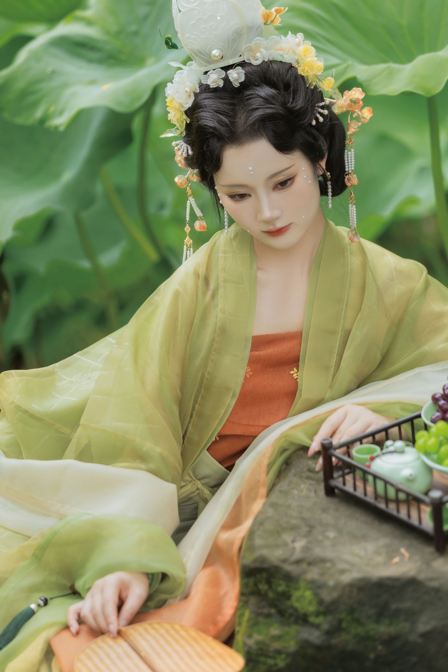 图片[1] - 不听山 - 《宋 • 夏日荷》[9P] - 机器猫次元 - 机器猫次元