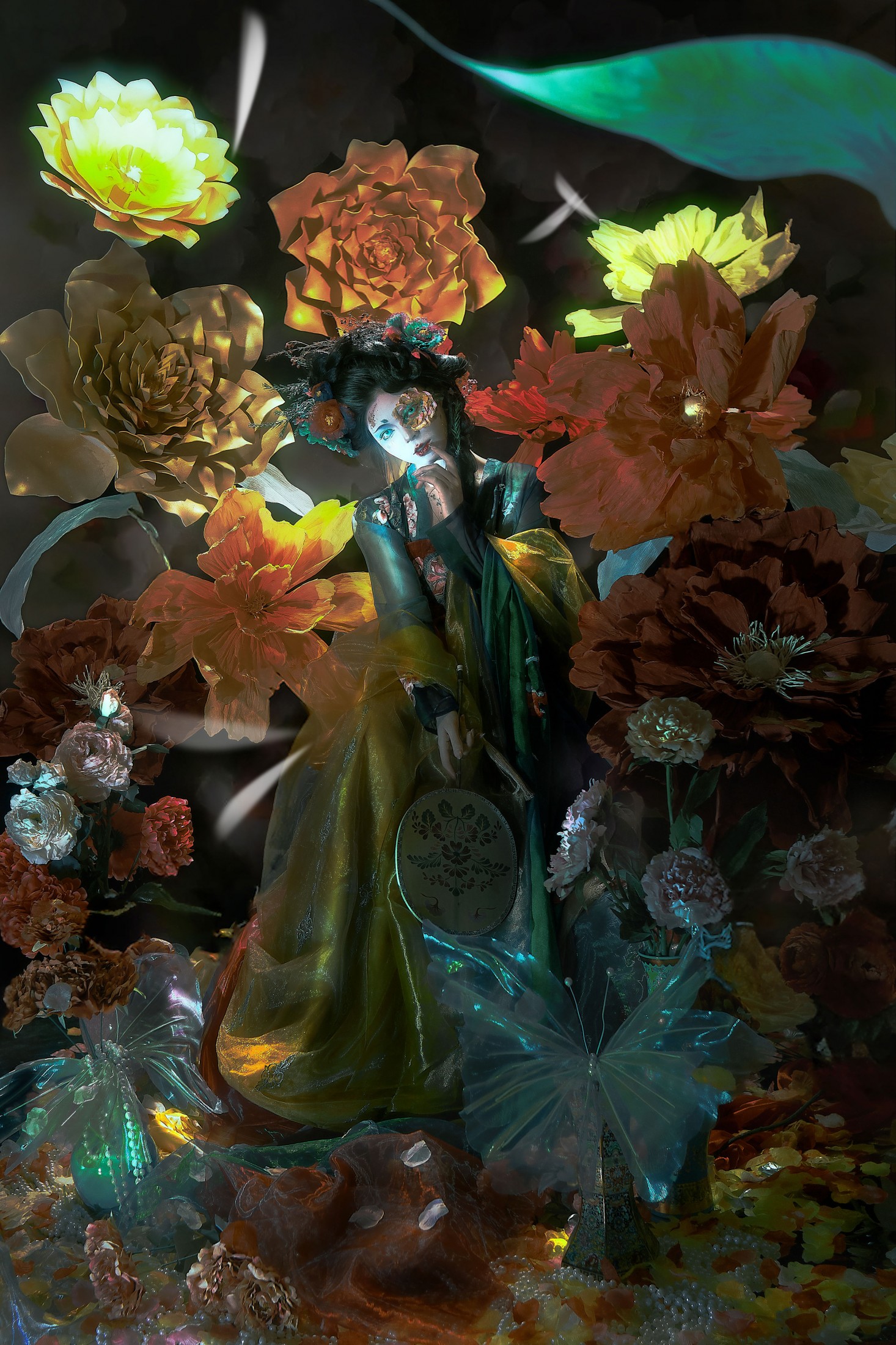 图片[1] - 蓝曦 - 《腐烂的牡丹花》[9P] - 机器猫次元 - 机器猫次元