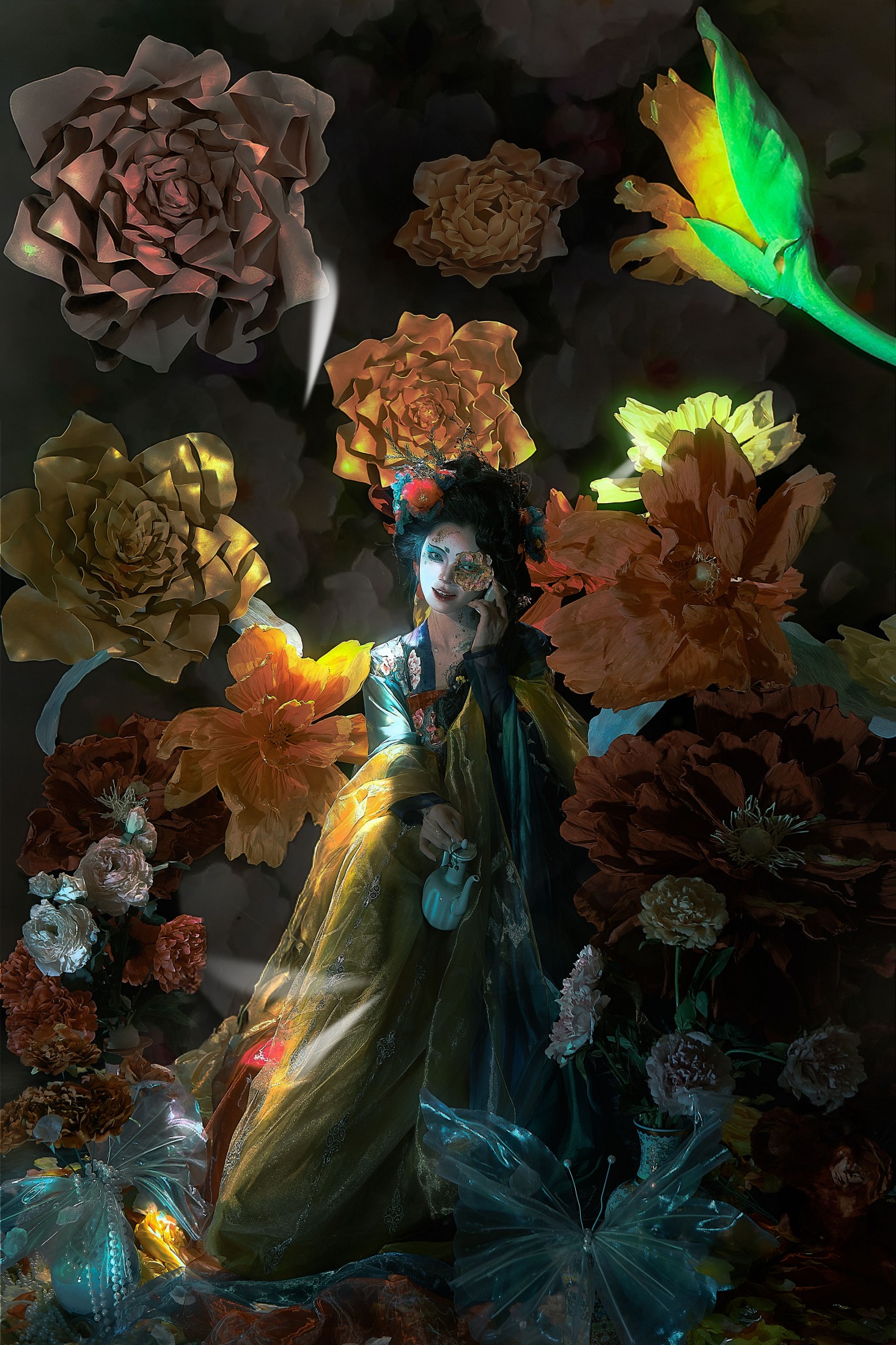 图片[3] - 蓝曦 - 《腐烂的牡丹花》[9P] - 机器猫次元 - 机器猫次元